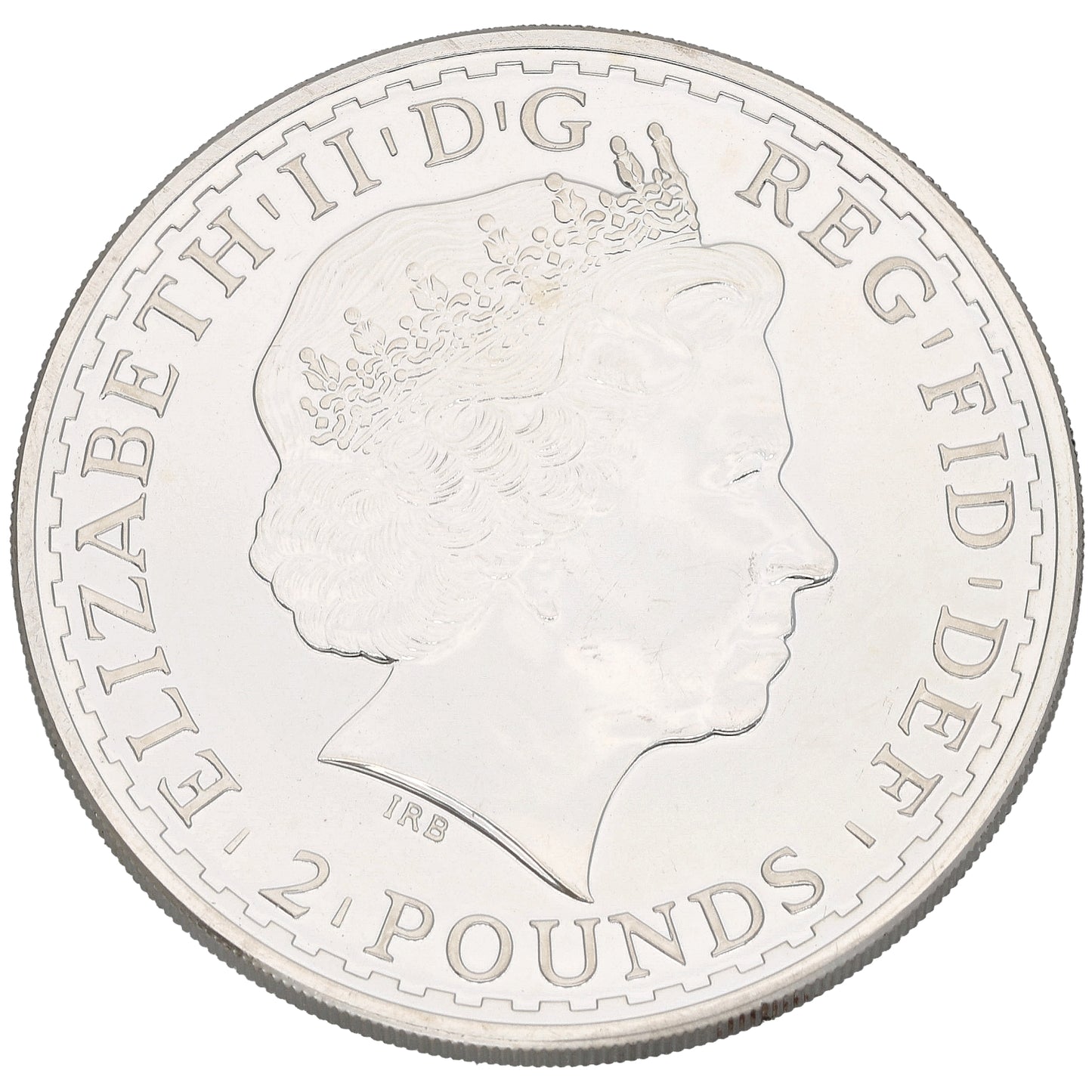 Fine Silver Queen Elizabeth II 1 OZ Britannia Coin 2013
