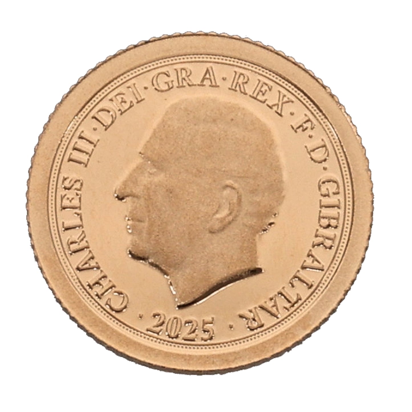 22ct Gold King Charles III Eighth Sovereign Coin 2025