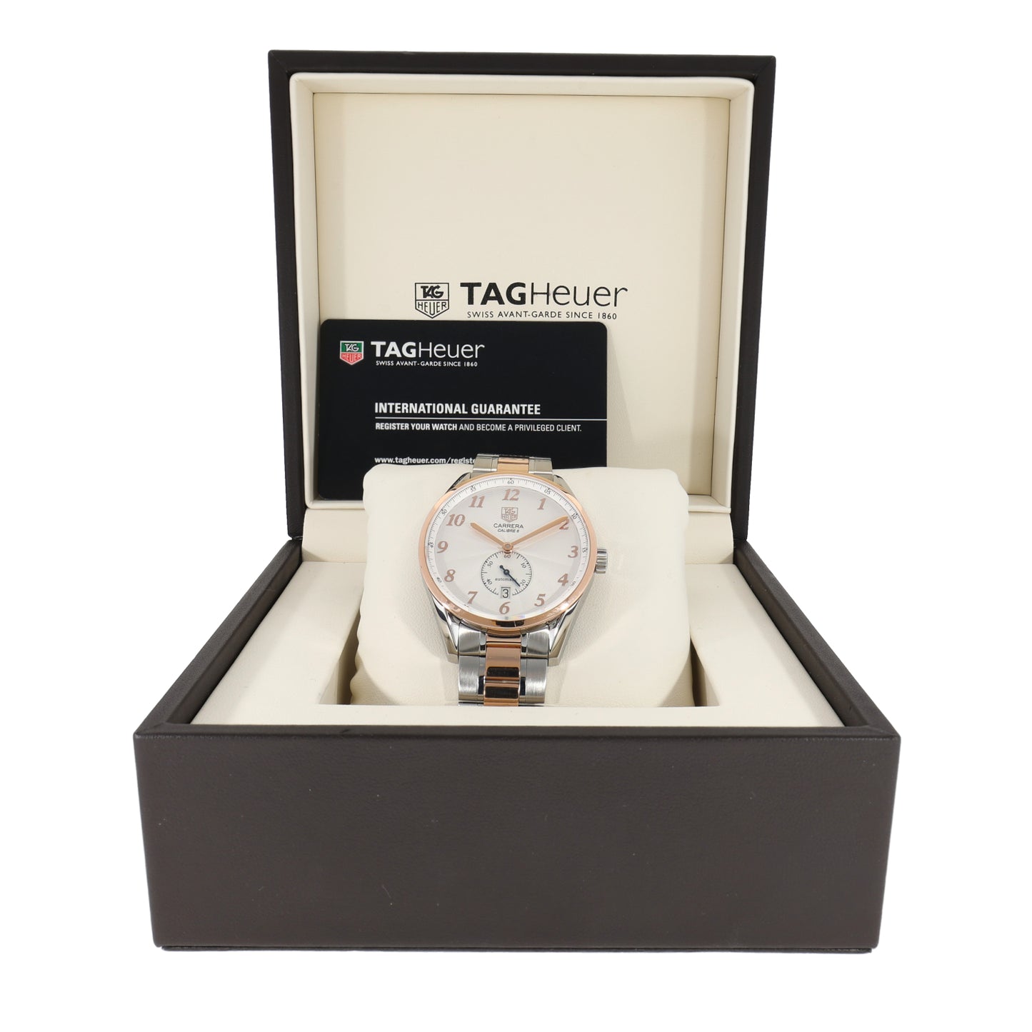 Tag Heuer Carrera WAS2151 39mm Bi-Colour Watch