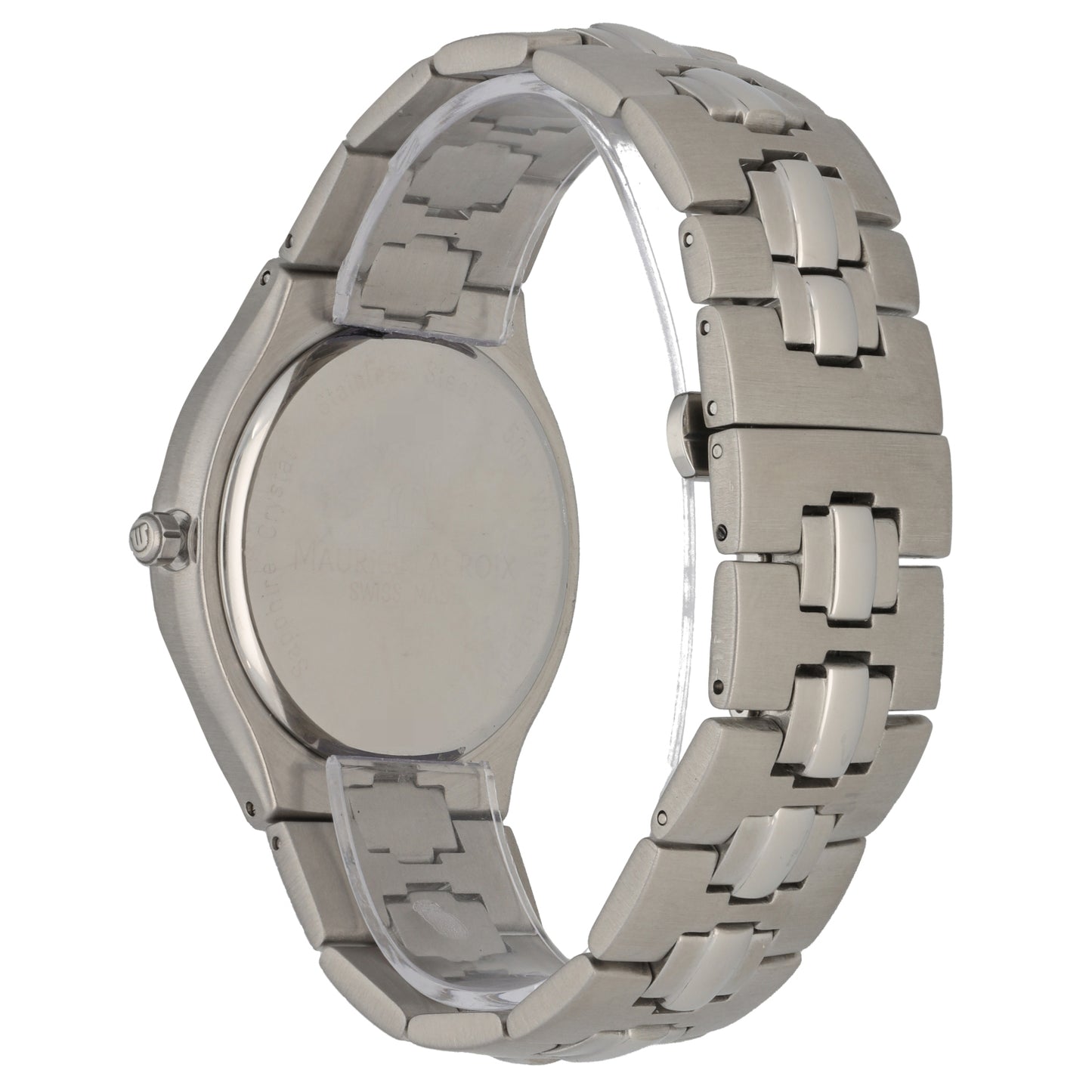 Maurice Lacroix Miros Coussin 69852 38mm Stainless Steel Watch