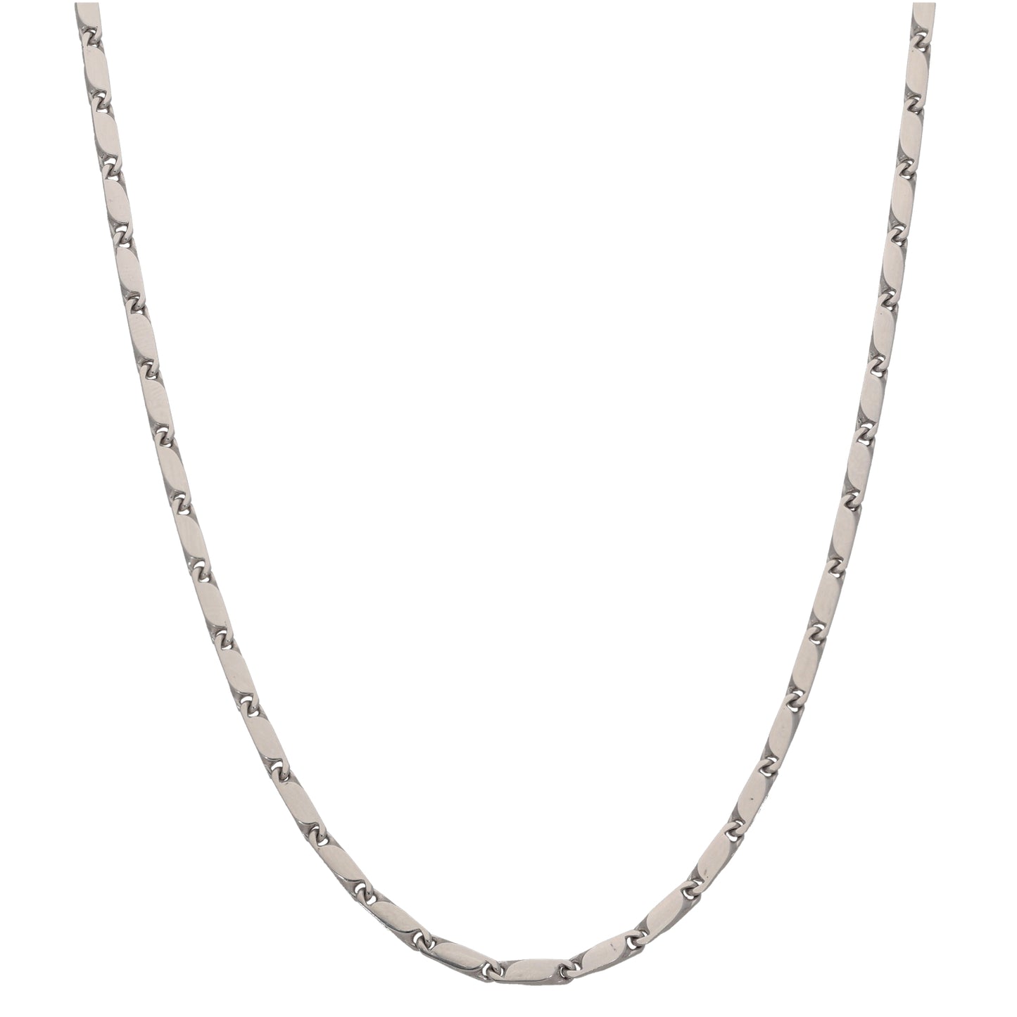 18ct White Gold Other Chain 18"