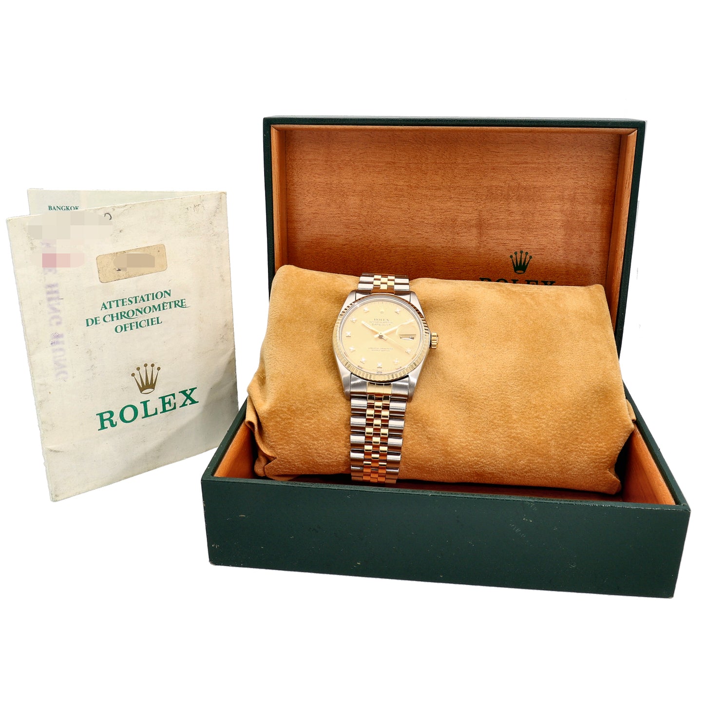 Rolex Datejust 16013 36mm Bi-Colour Watch
