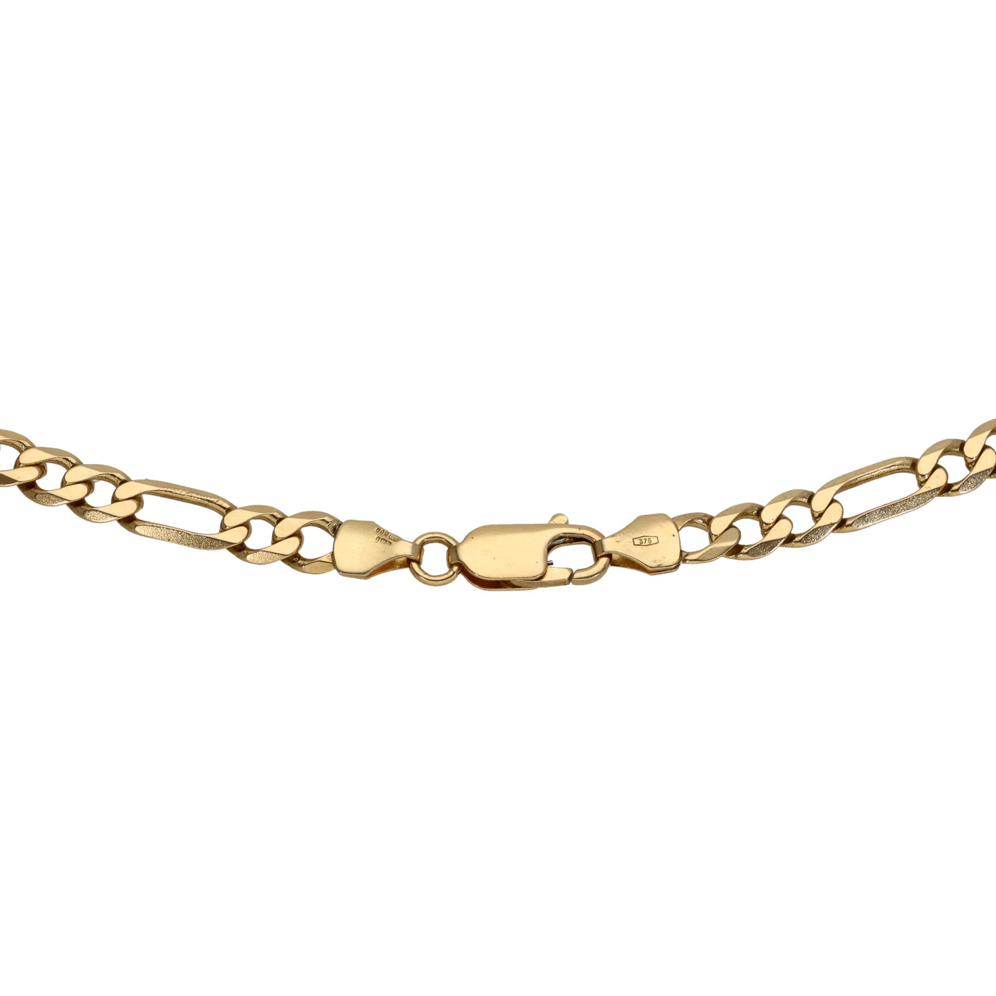 9ct Gold Figaro Chain 19"