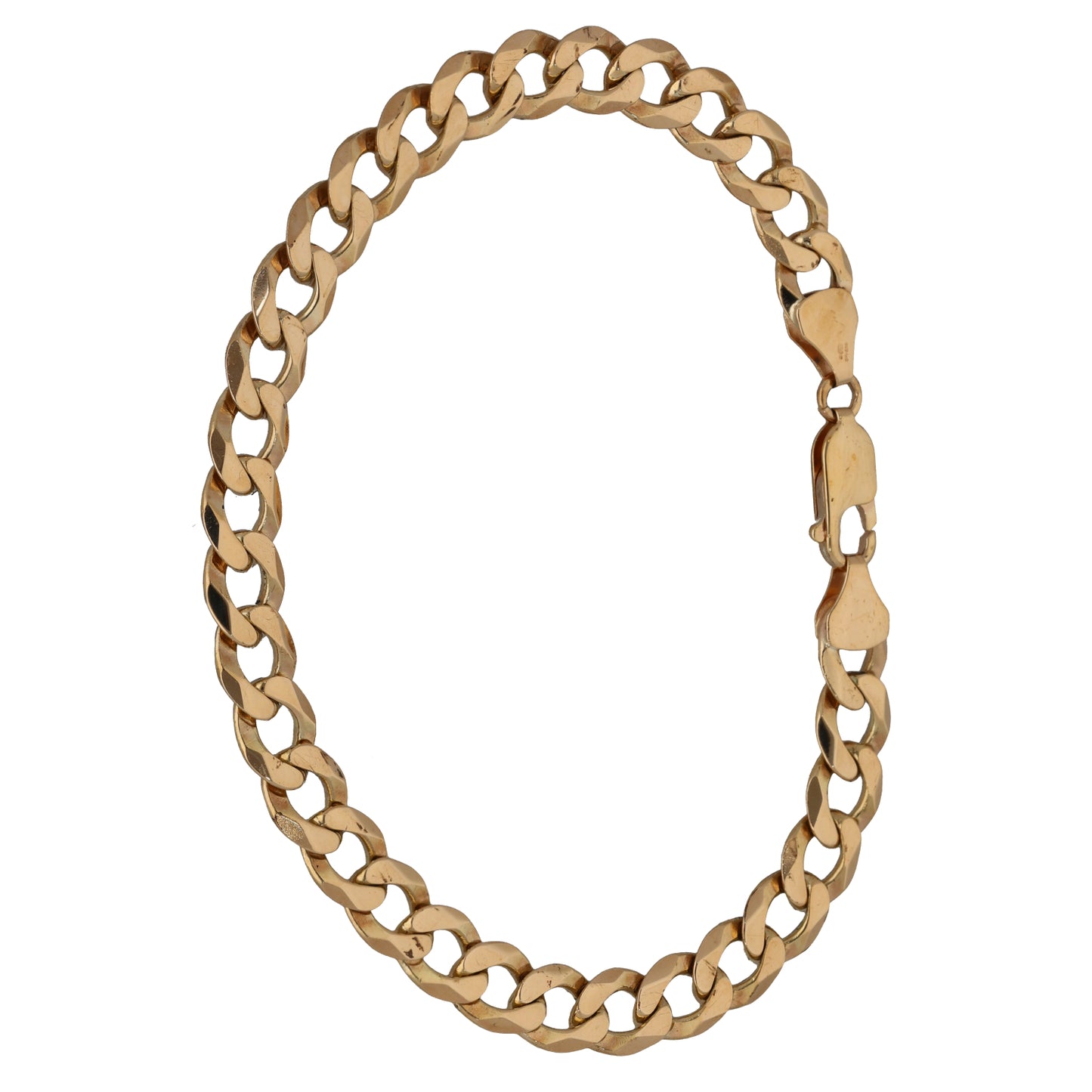 9ct Gold Curb Bracelet