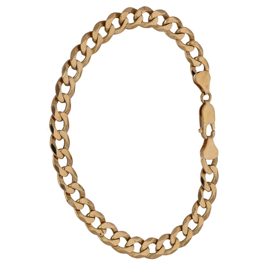 9ct Gold Curb Bracelet