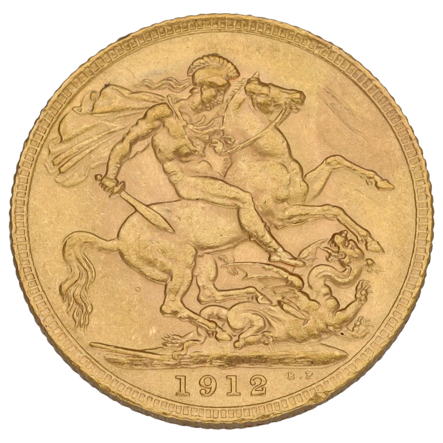 22ct Gold King George V Full Sovereign Coin 1912
