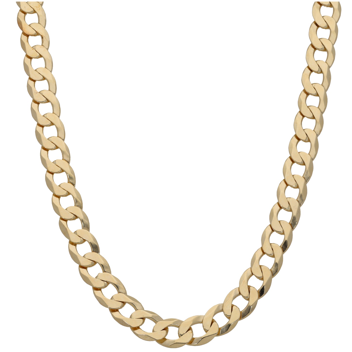9ct Gold Curb Chain 24"