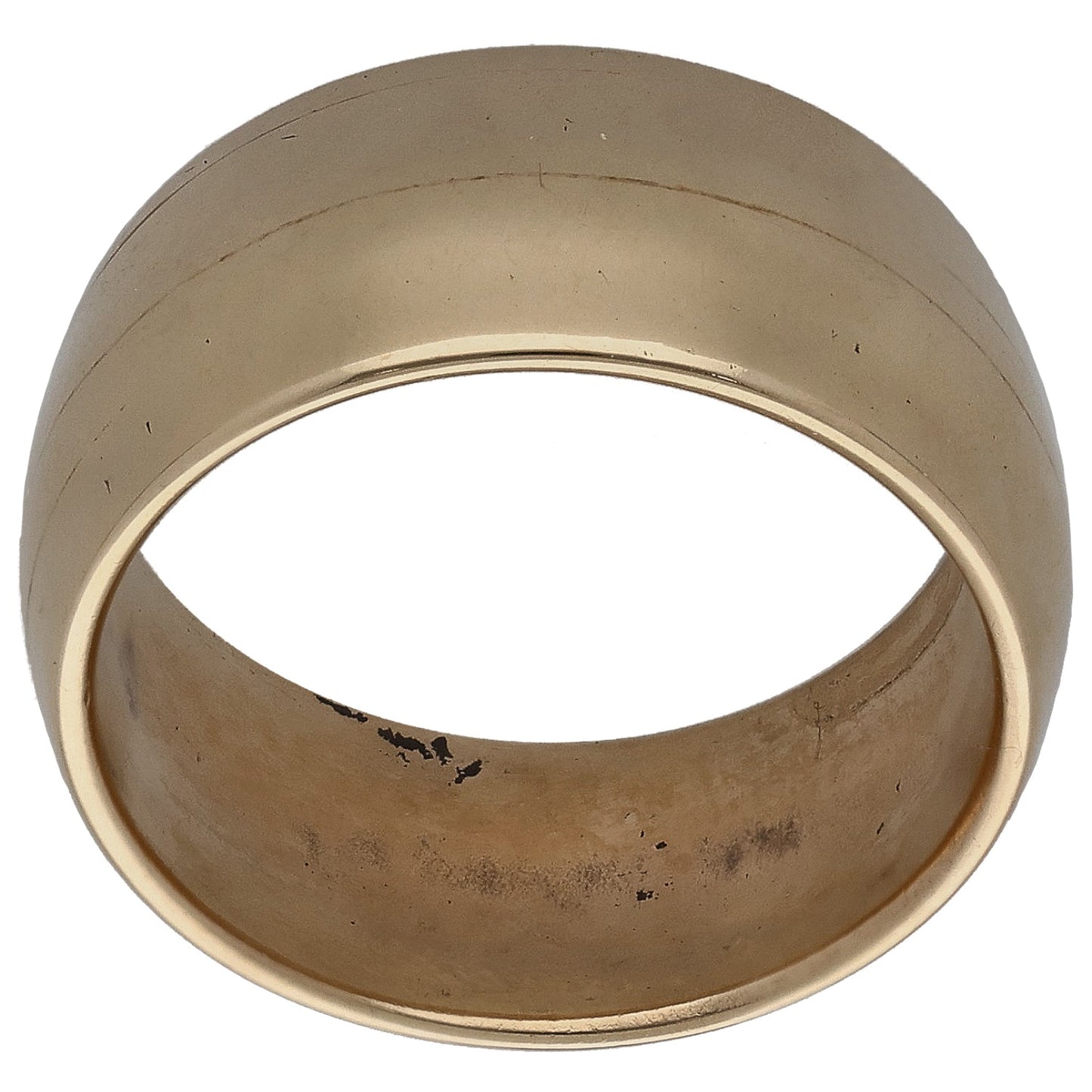 9ct Gold Plain Wedding Ring Size N