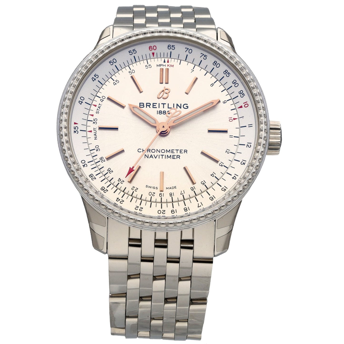 Breitling Navitimer 35 A17395 35mm Stainless Steel Watch (Ex-Display)
