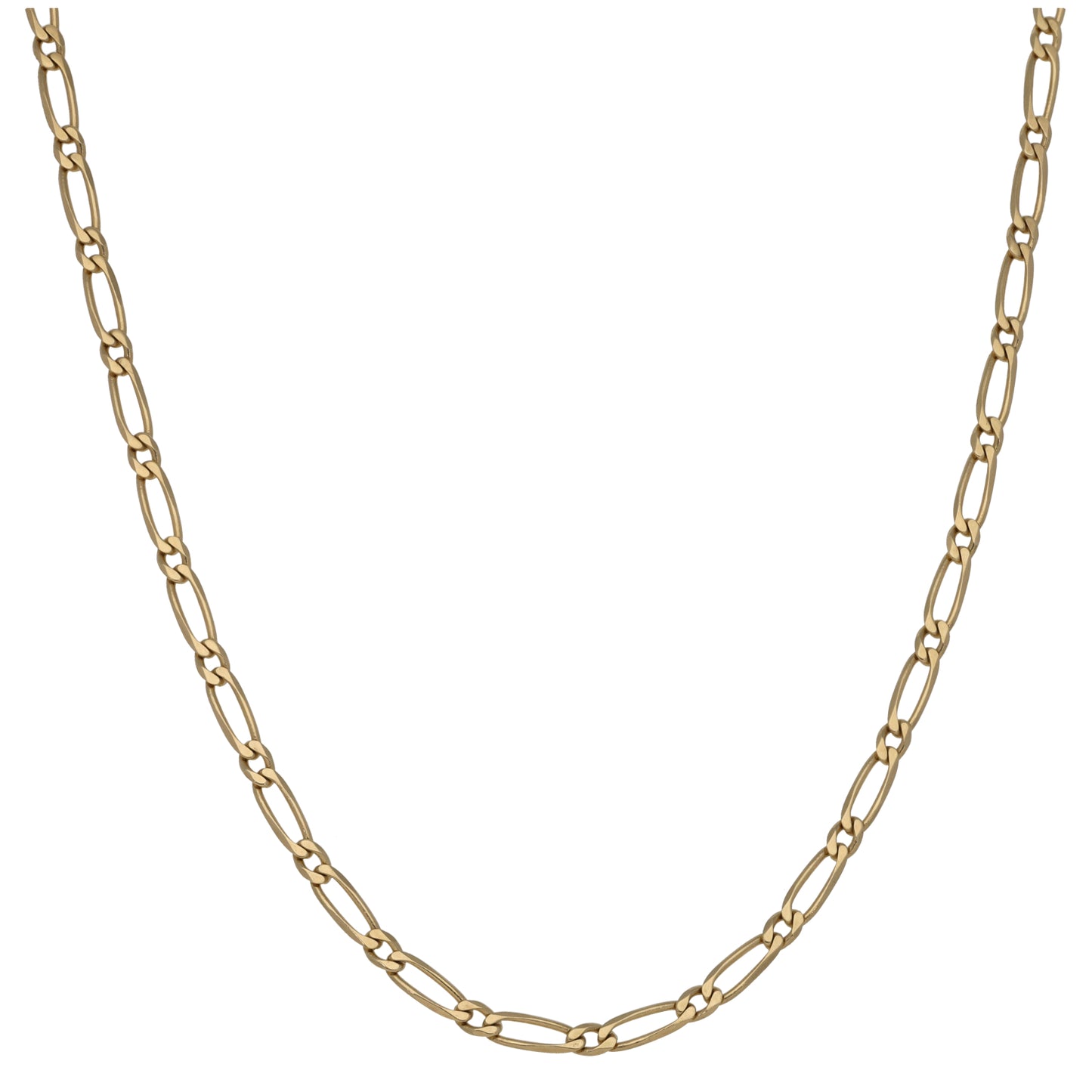 9ct Gold Figaro Chain 24"