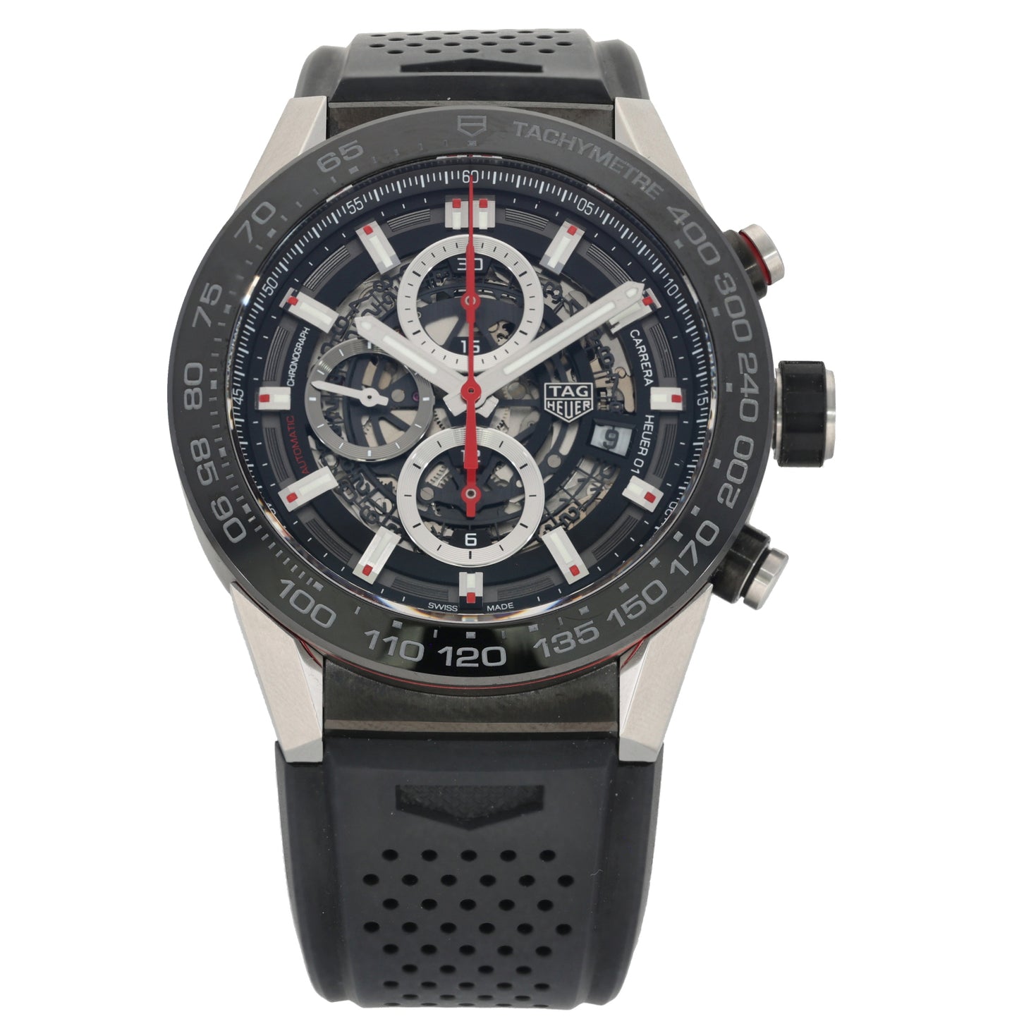 Tag Heuer Carrera CAR2A1Z-0 45mm Stainless Steel Watch