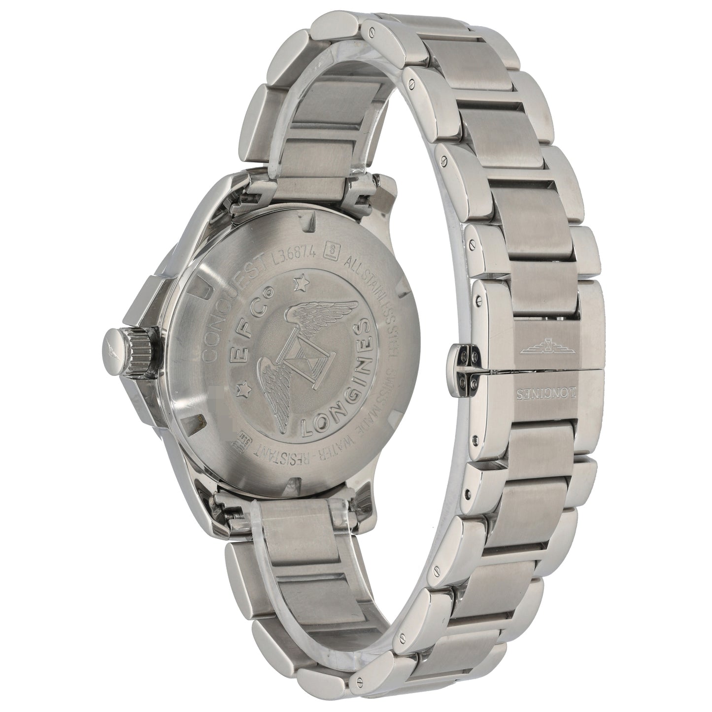 Longines Conquest L3.687.4 39mm Stainless Steel Watch