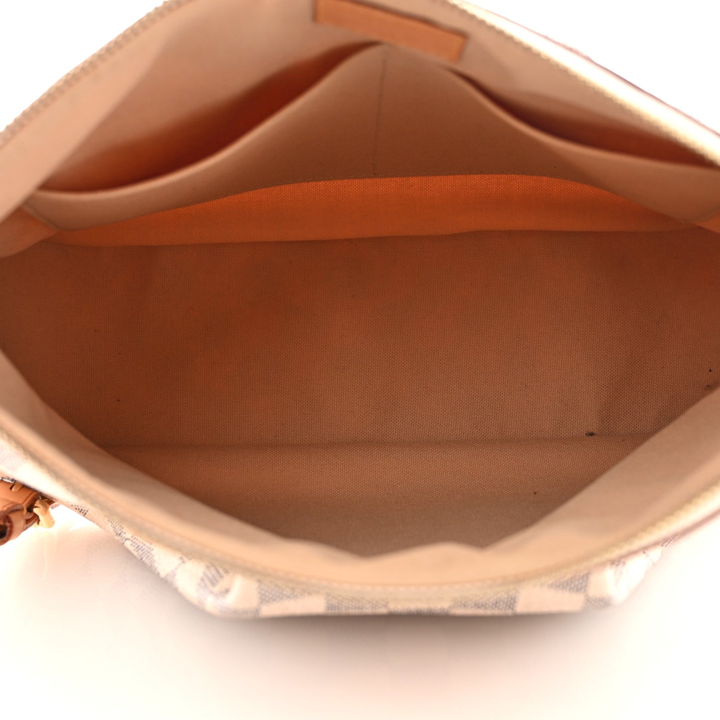 Louis Vuitton Siracusa PM Damier Azur Coated Canvas Bag - Off White & Blue