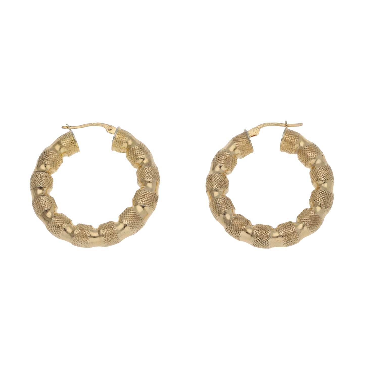 9ct Gold Hoop Earrings
