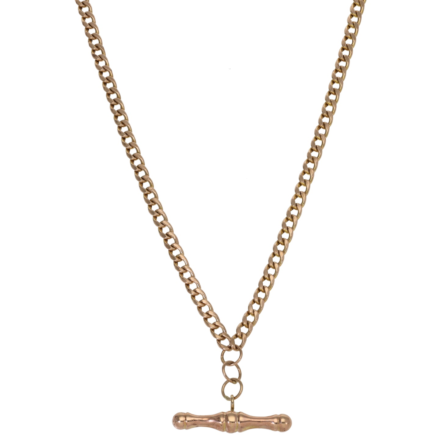 9ct Gold Curb Chain 18"