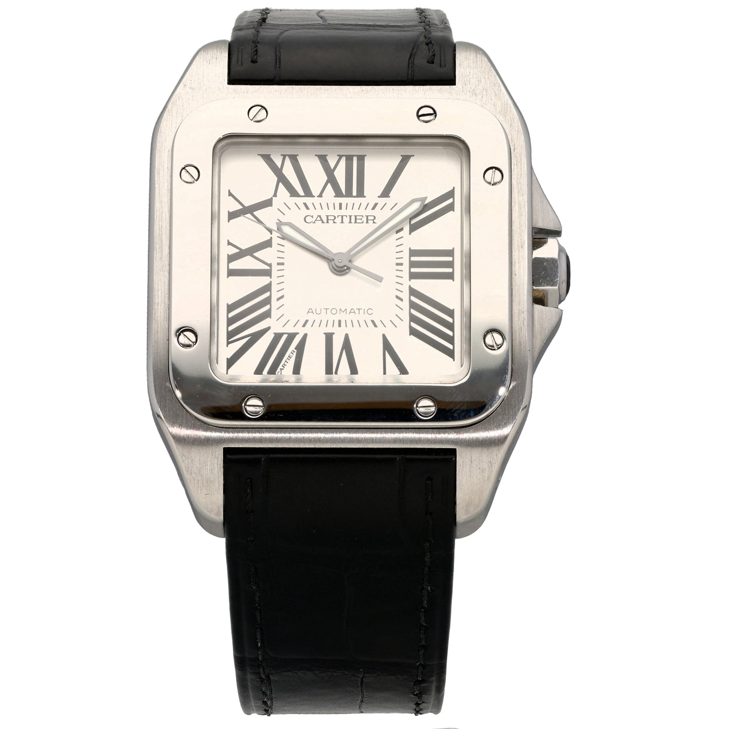 Cartier Santos 100 2656 38mm Stainless Steel Watch