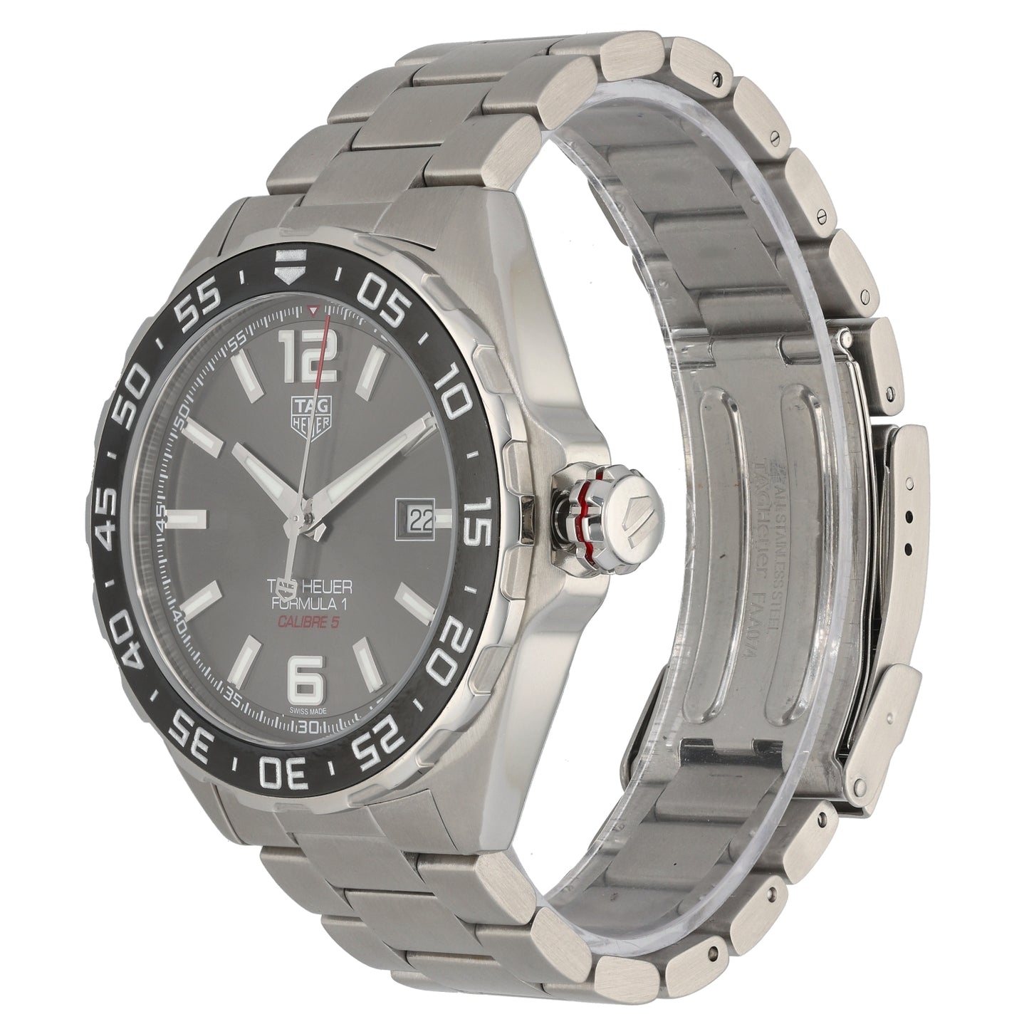 Tag Heuer Formula 1 WAZ2011 43mm Stainless Steel Watch