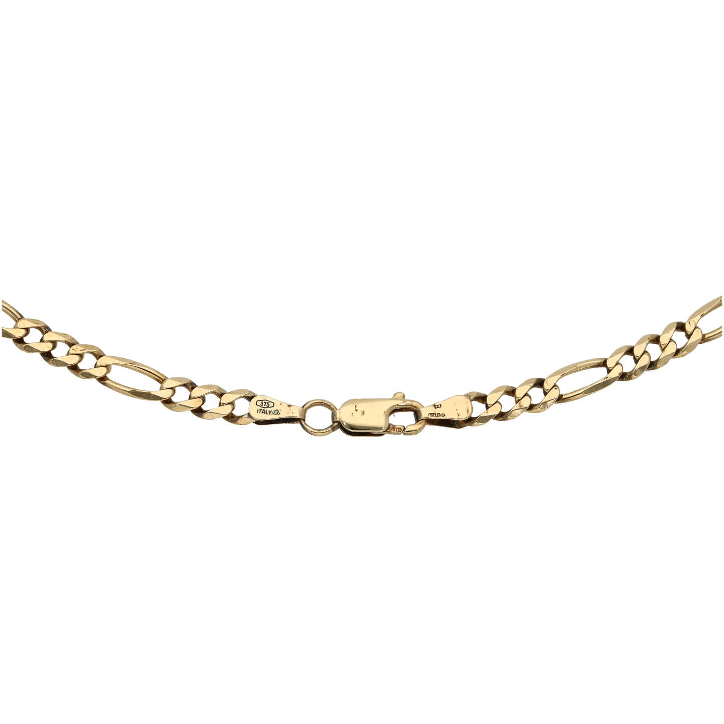 9ct Gold Figaro Chain 22"