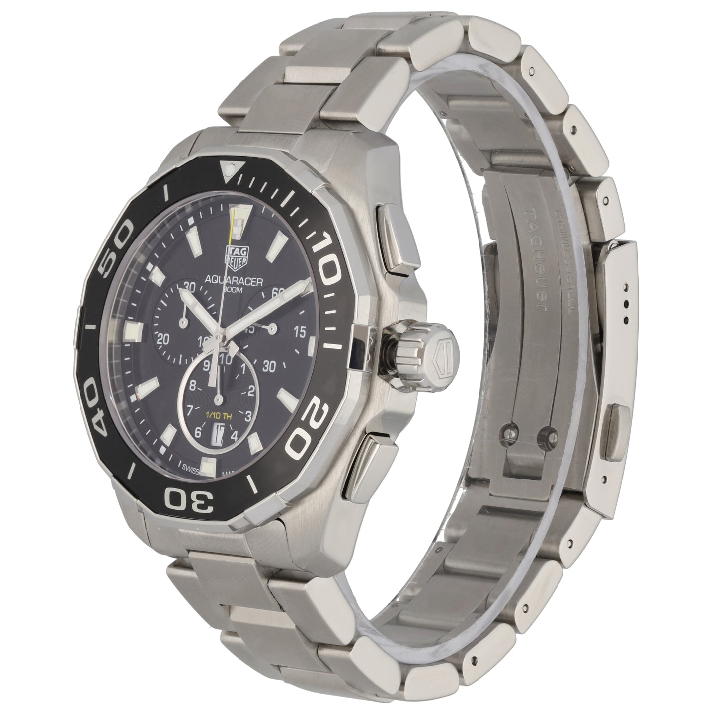 Tag Heuer Aquaracer CAY111A 43mm Stainless Steel Watch