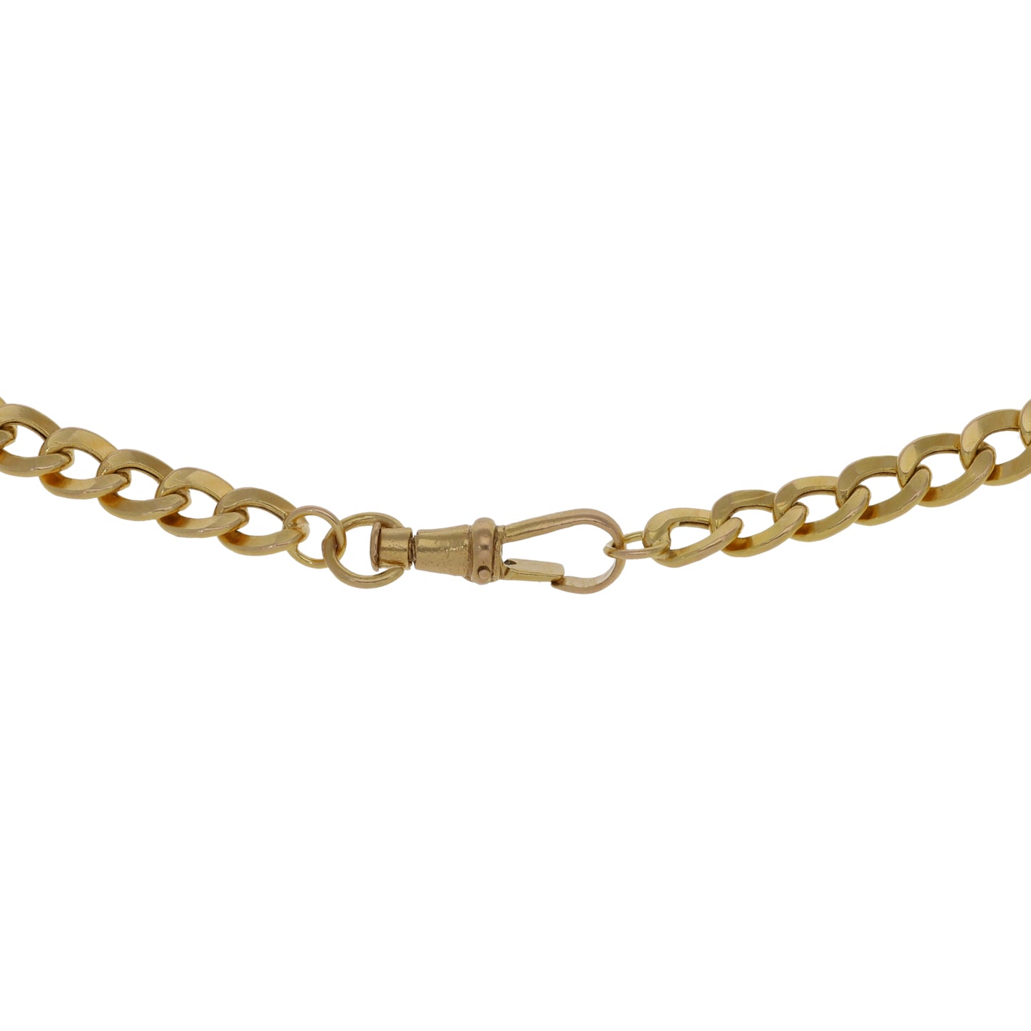9ct Gold Fob/Watch Chain 18"