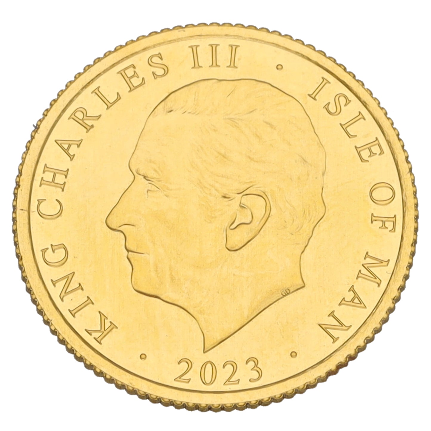 24ct Gold Isle Of Man 1/20 OZ Angel Coin 2023