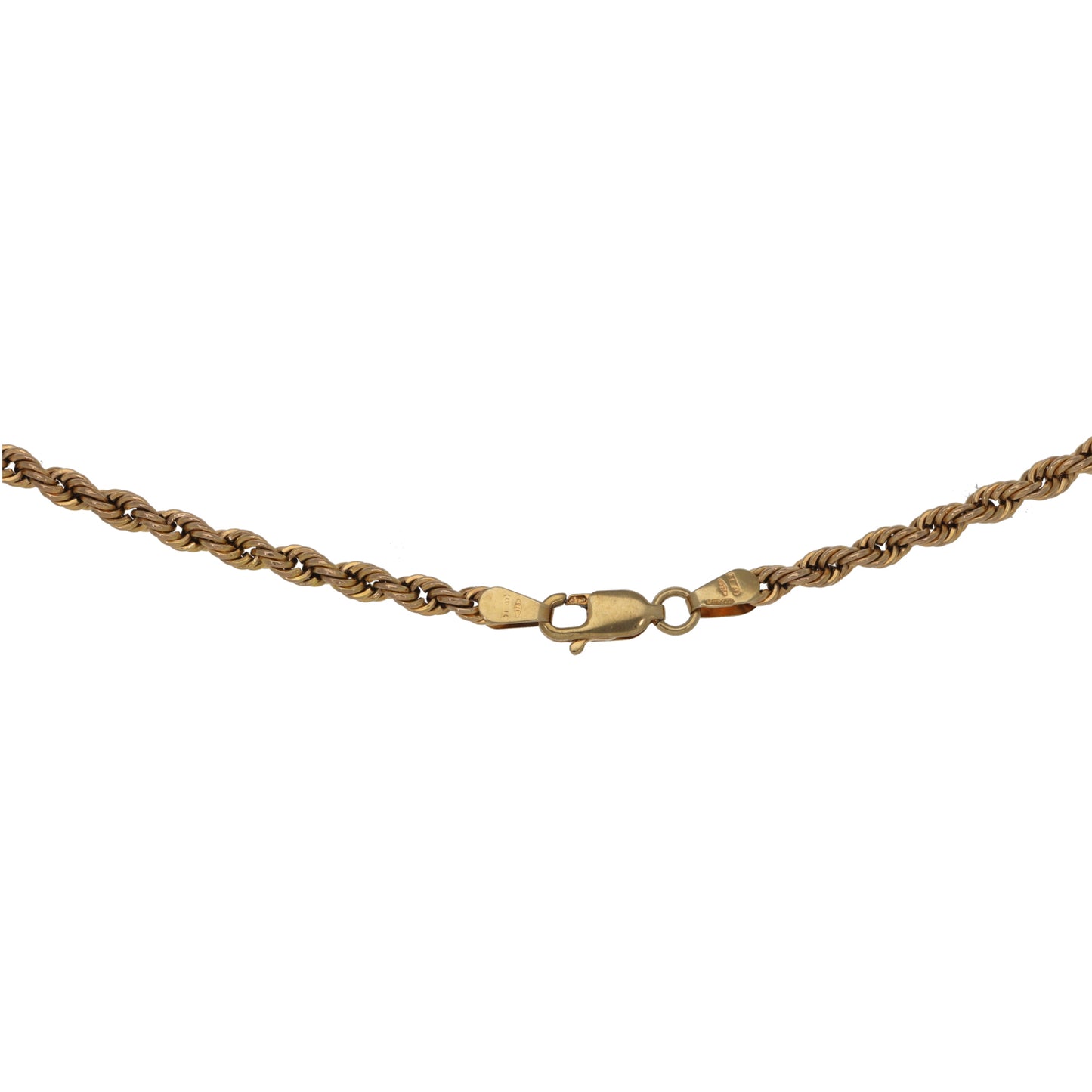 9ct Gold Rope Chain 19"