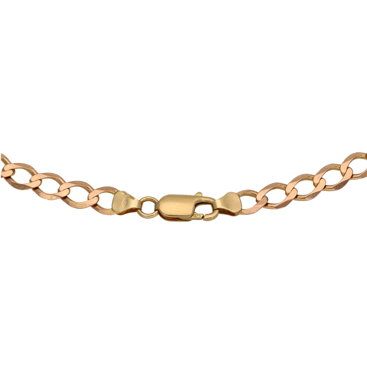 9ct Gold Curb Chain 20"