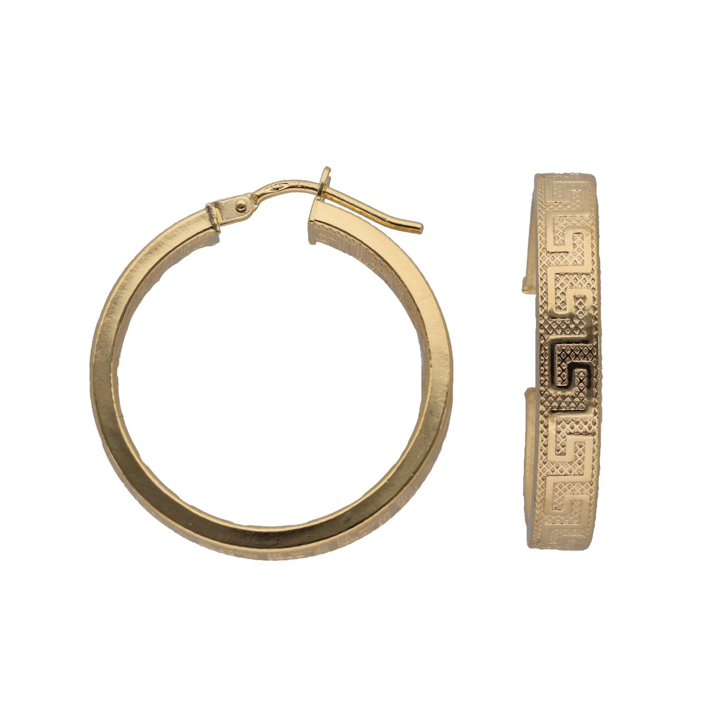 9ct Gold Hoop Earrings