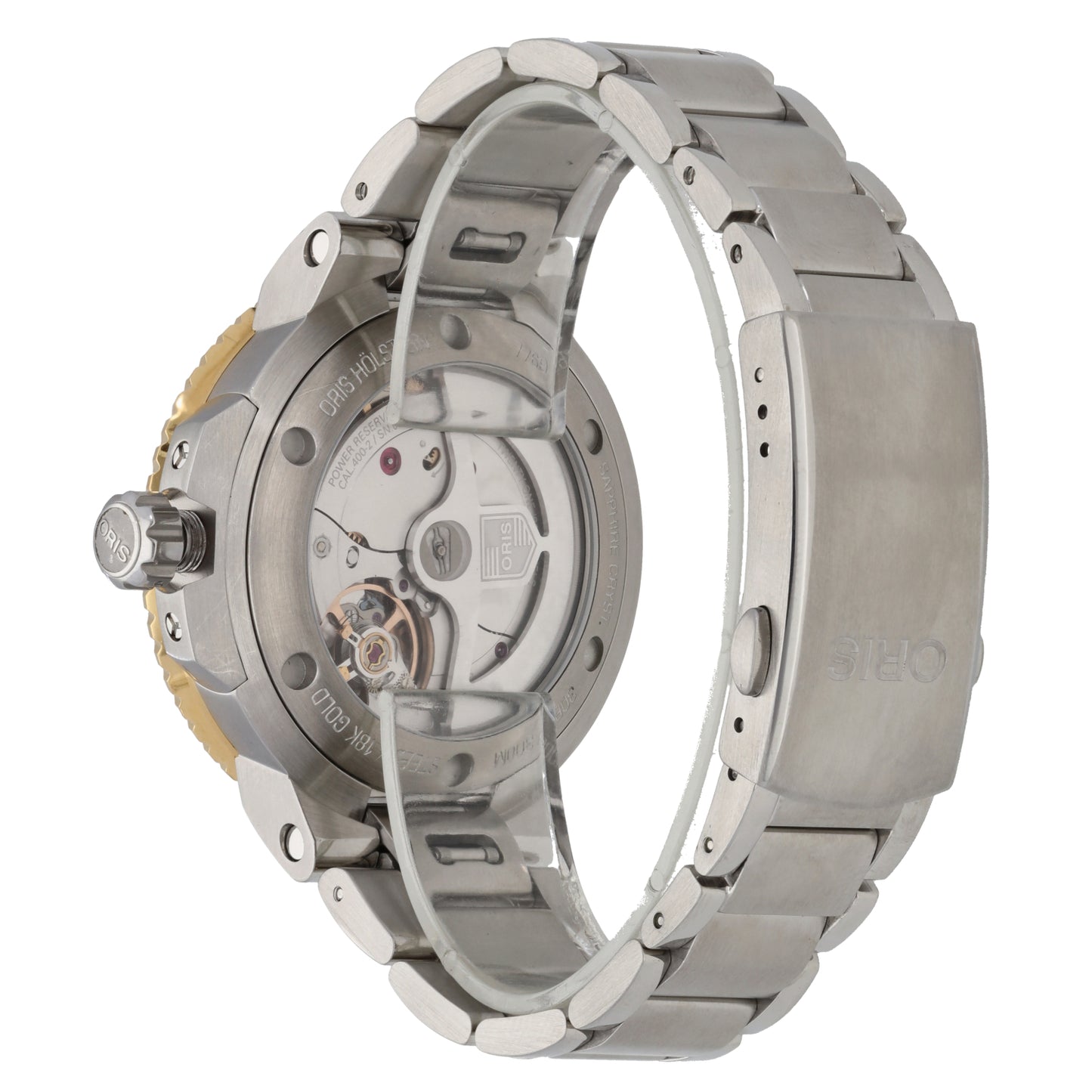 Oris Aquis 7769 63 41.5mm Bi-Colour Watch