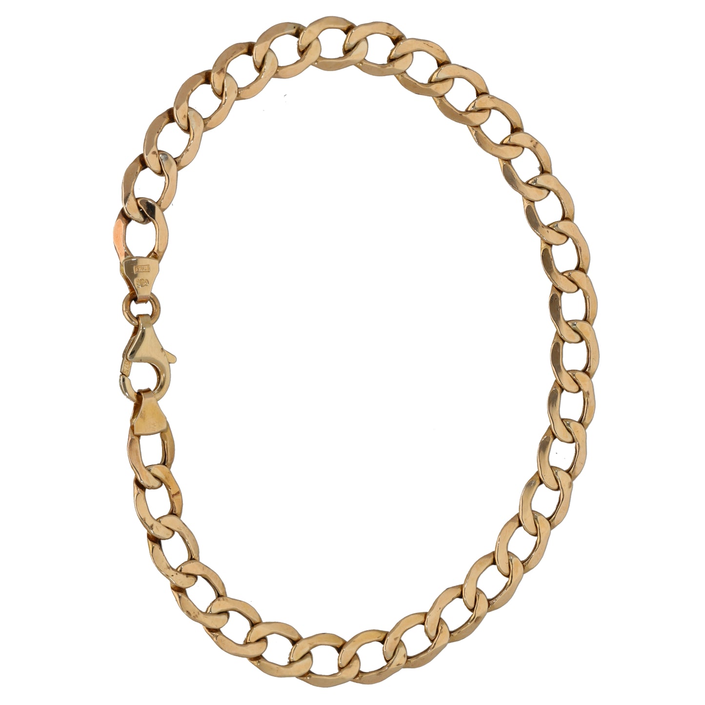 9ct Gold Curb Bracelet