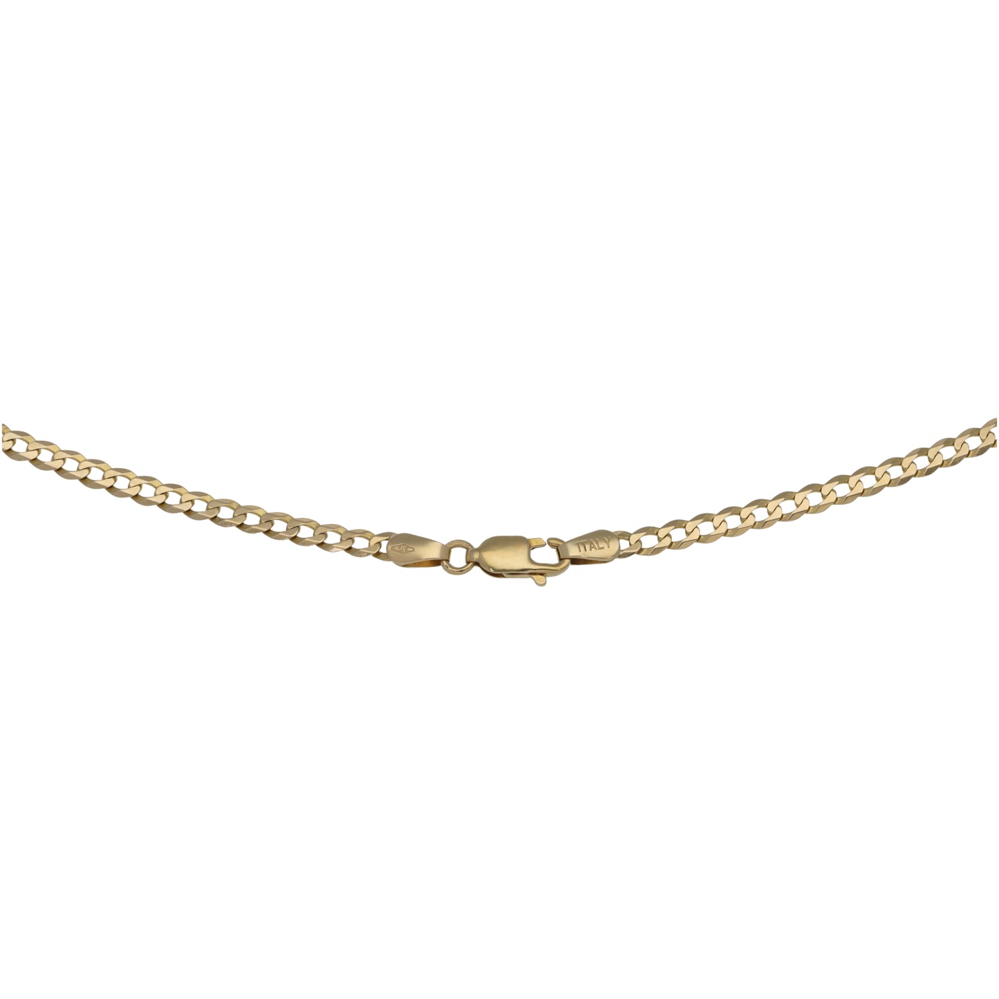 9ct Gold Curb Chain 20"