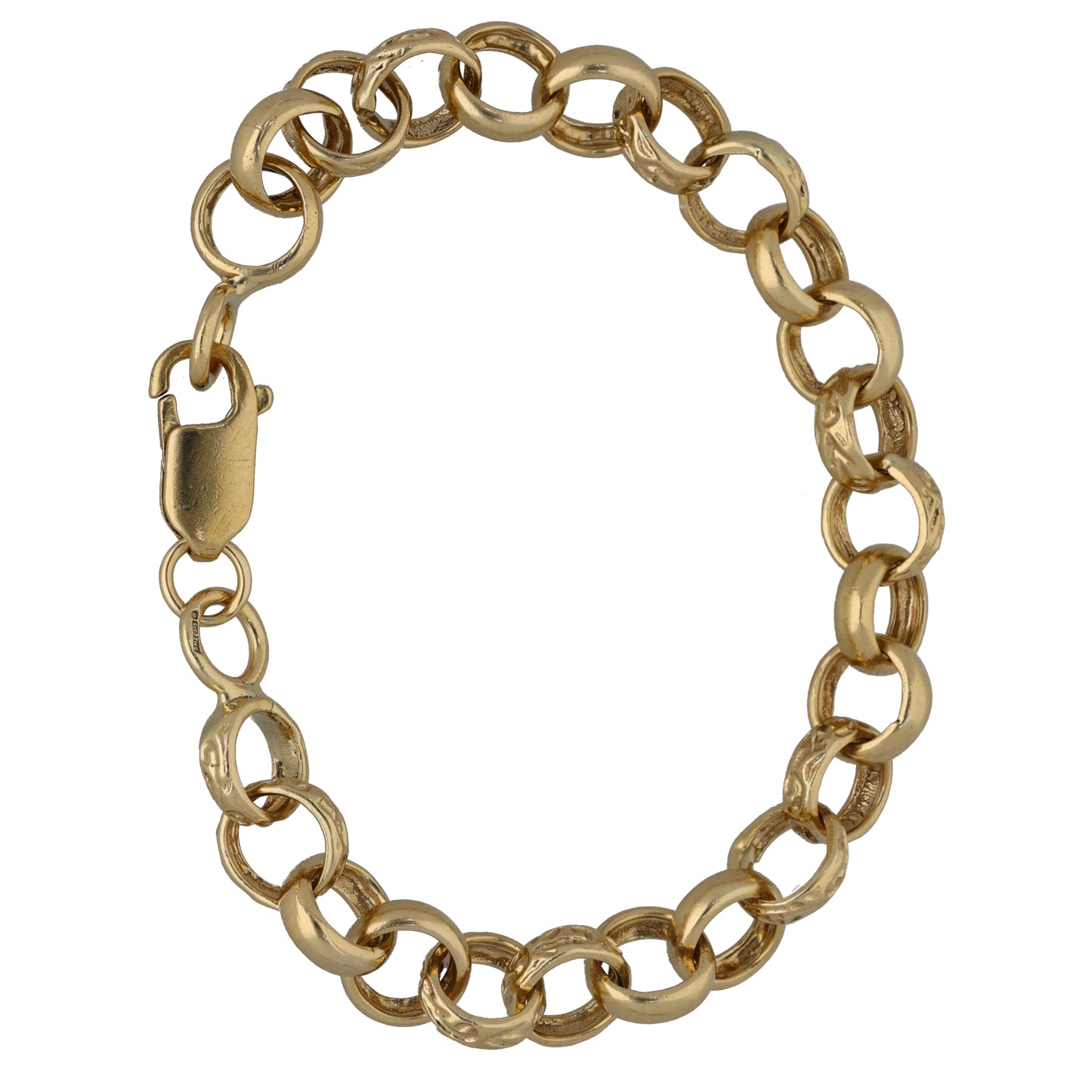 9ct Gold Belcher Bracelet