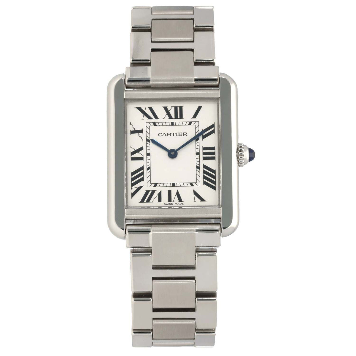 Cartier Tank Solo W5200013 24.4mm Stainless Steel Watch