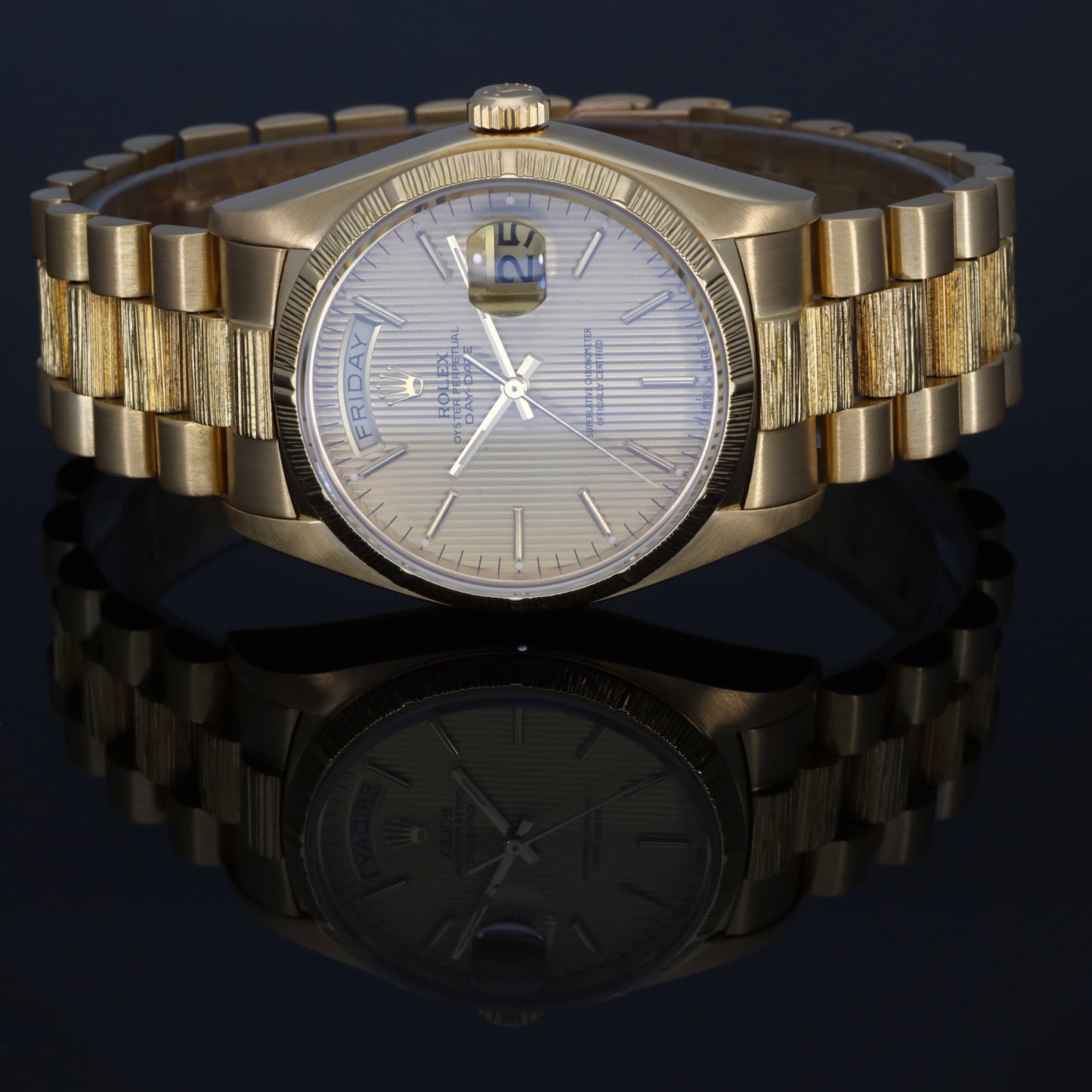 Rolex Day-Date 18078 36mm Gold Mens Watch