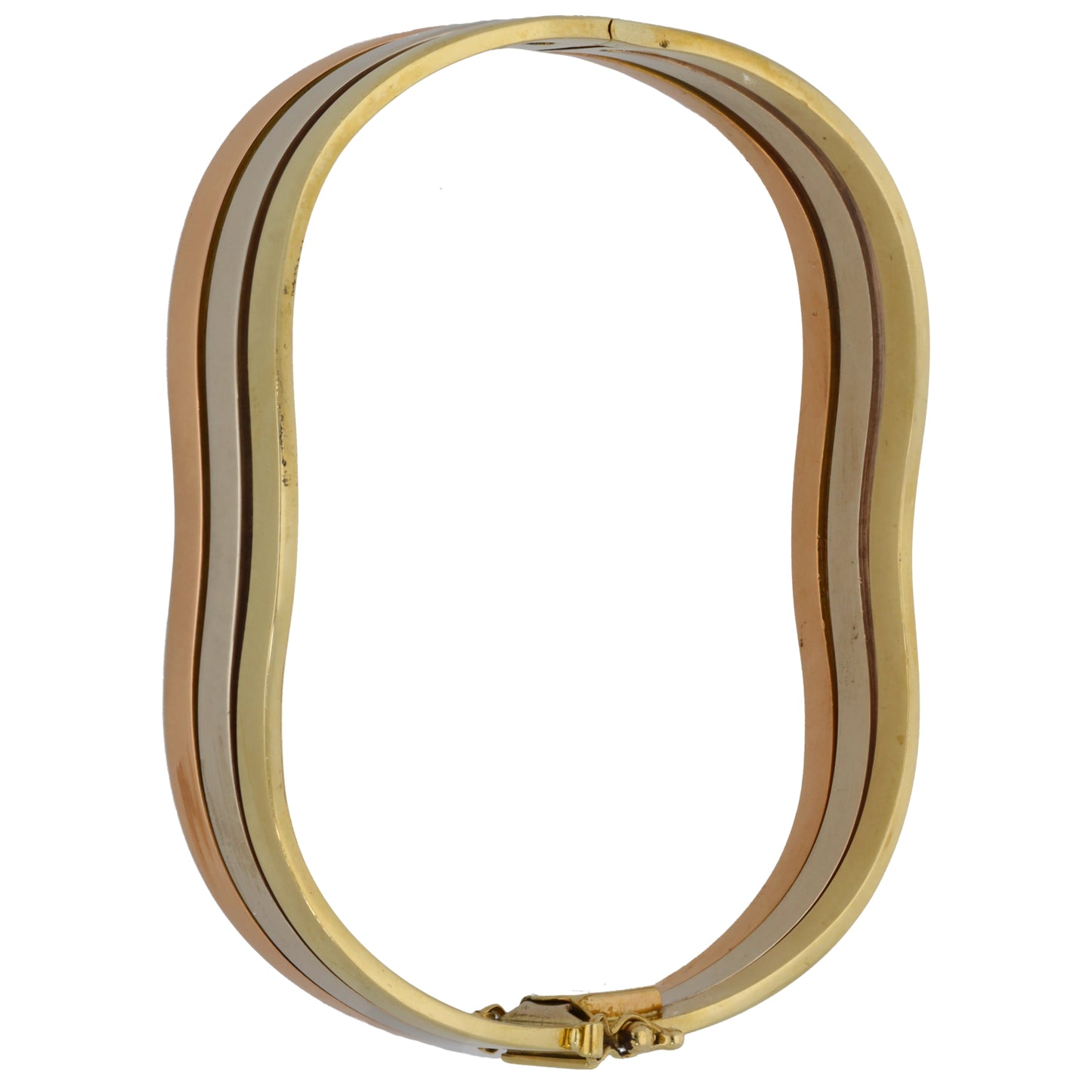 9ct Gold Hinged/Clasp Bangle