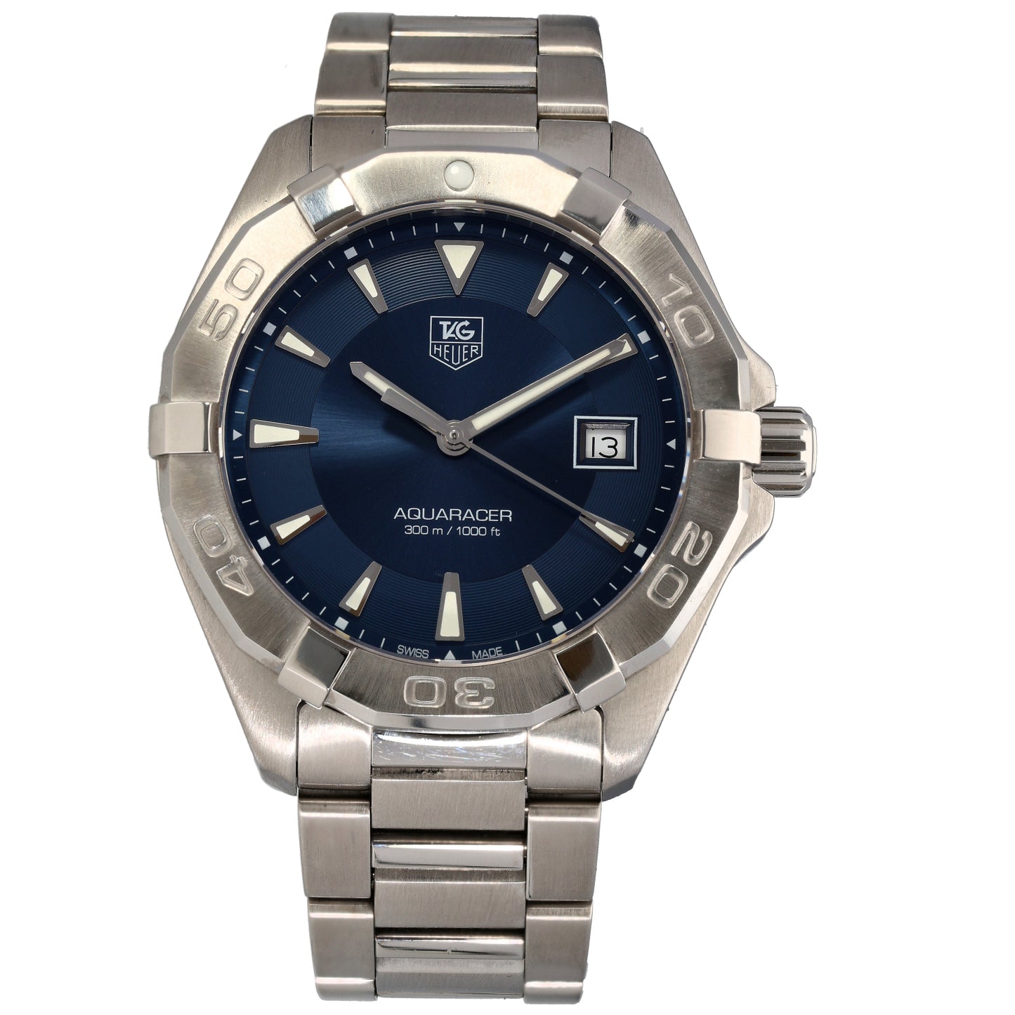 Tag Heuer Aquaracer WAY1112 41mm Stainless Steel Watch