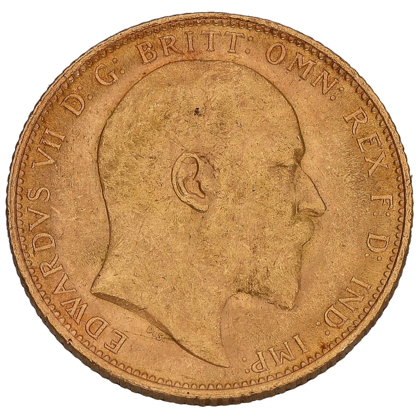 22ct Gold King Edward VII Full Sovereign Coin 1905