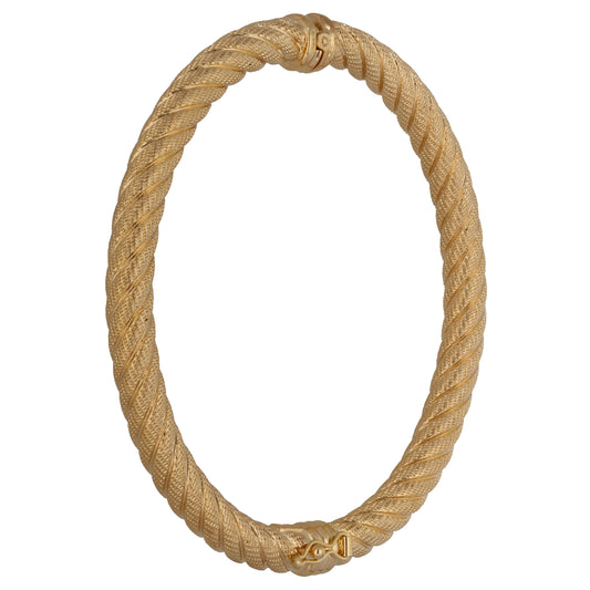 9ct Gold Hinged/Clasp Bangle