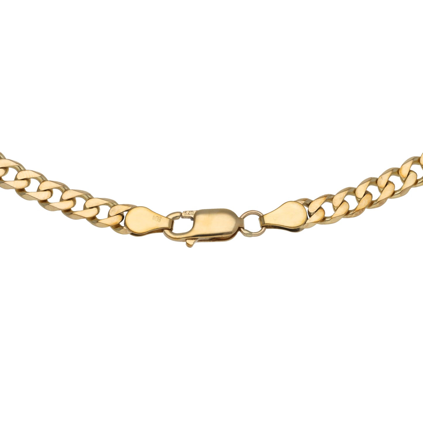 9ct Gold Curb Chain 24"