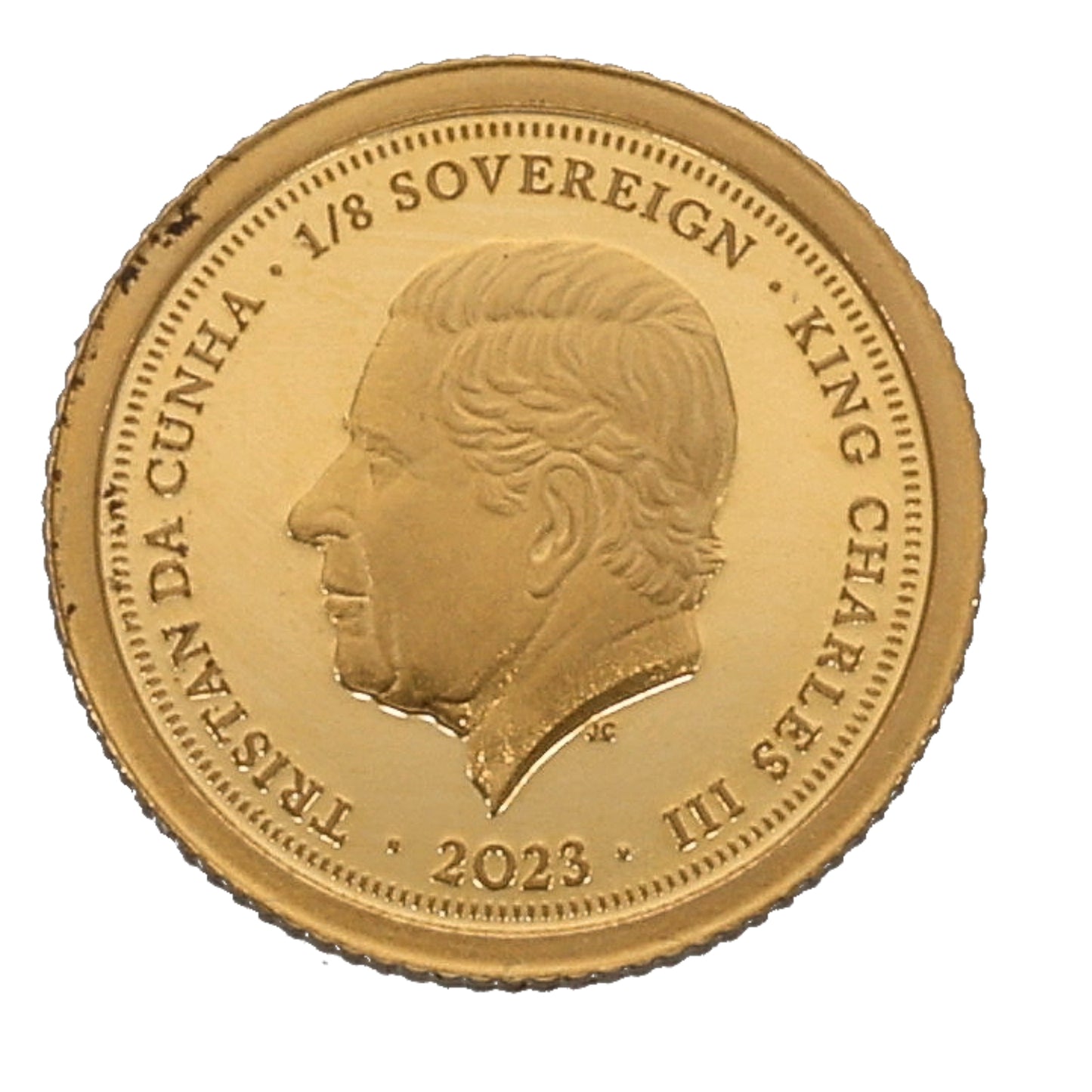 22ct Gold King Charles III Eighth Sovereign Coin 2023