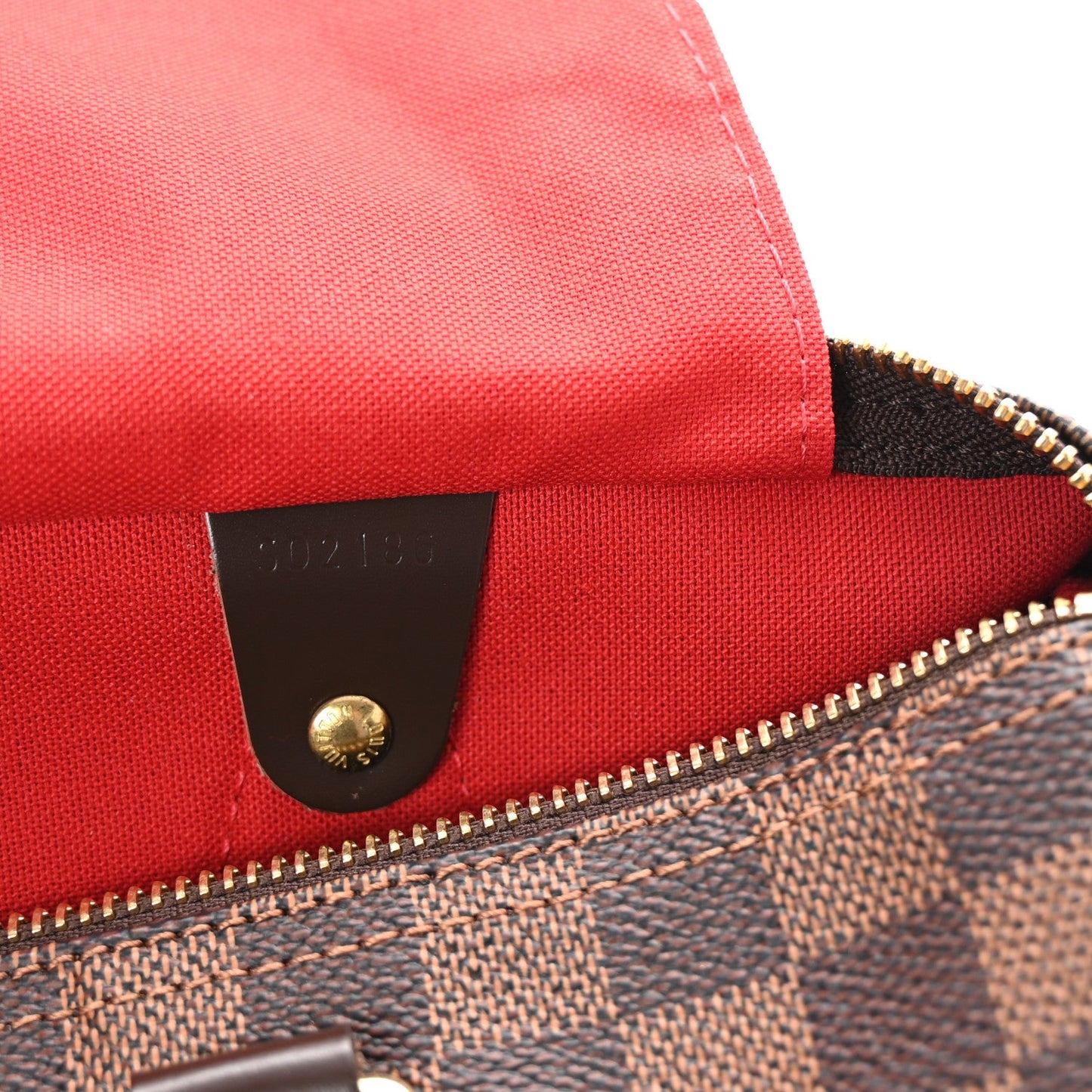 Louis Vuitton Speedy 30 Damier Ebene Coated Canvas Tote Bag - Brown & Black