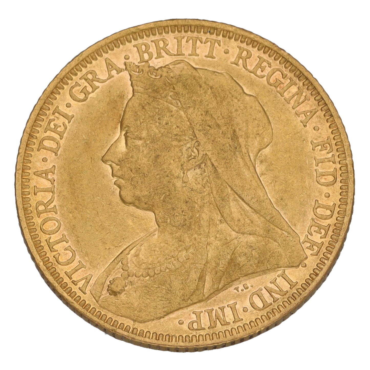 22ct Gold Queen Victoria Full Sovereign Coin 1895