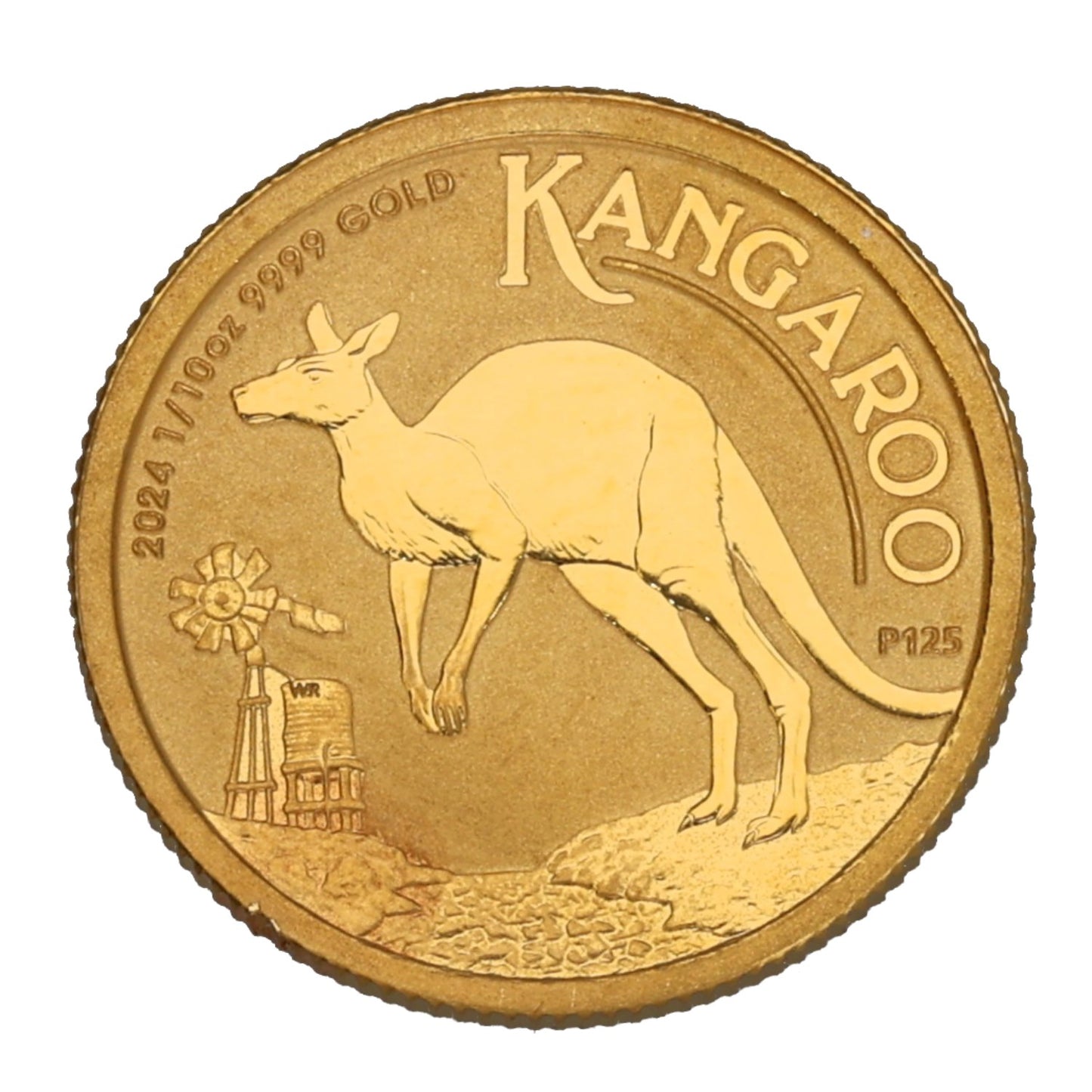 24ct Gold Australian Kangaroo 1/10 OZ Coin 2024