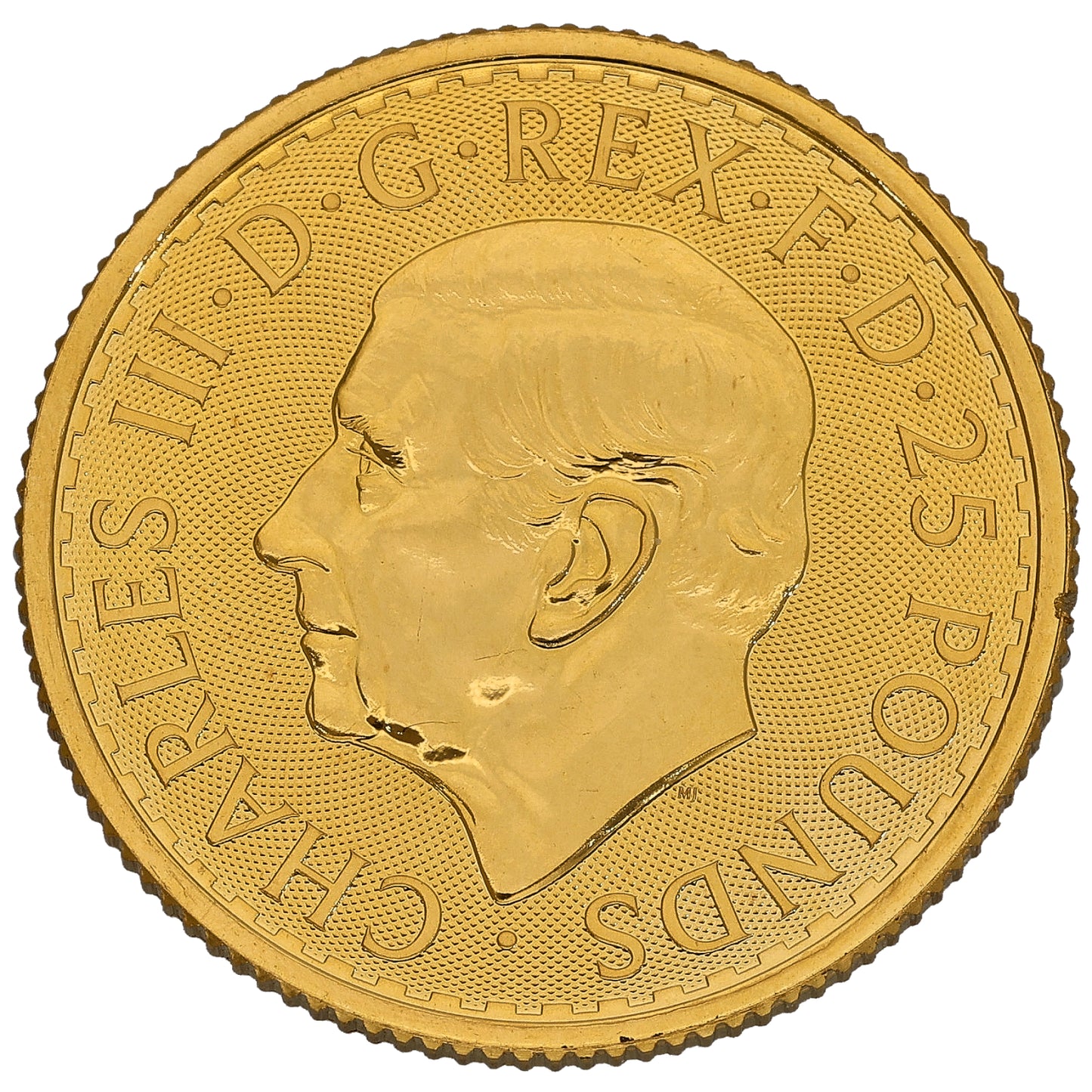 24ct Gold King Charles III 1/4 OZ Britannia Coin 2023