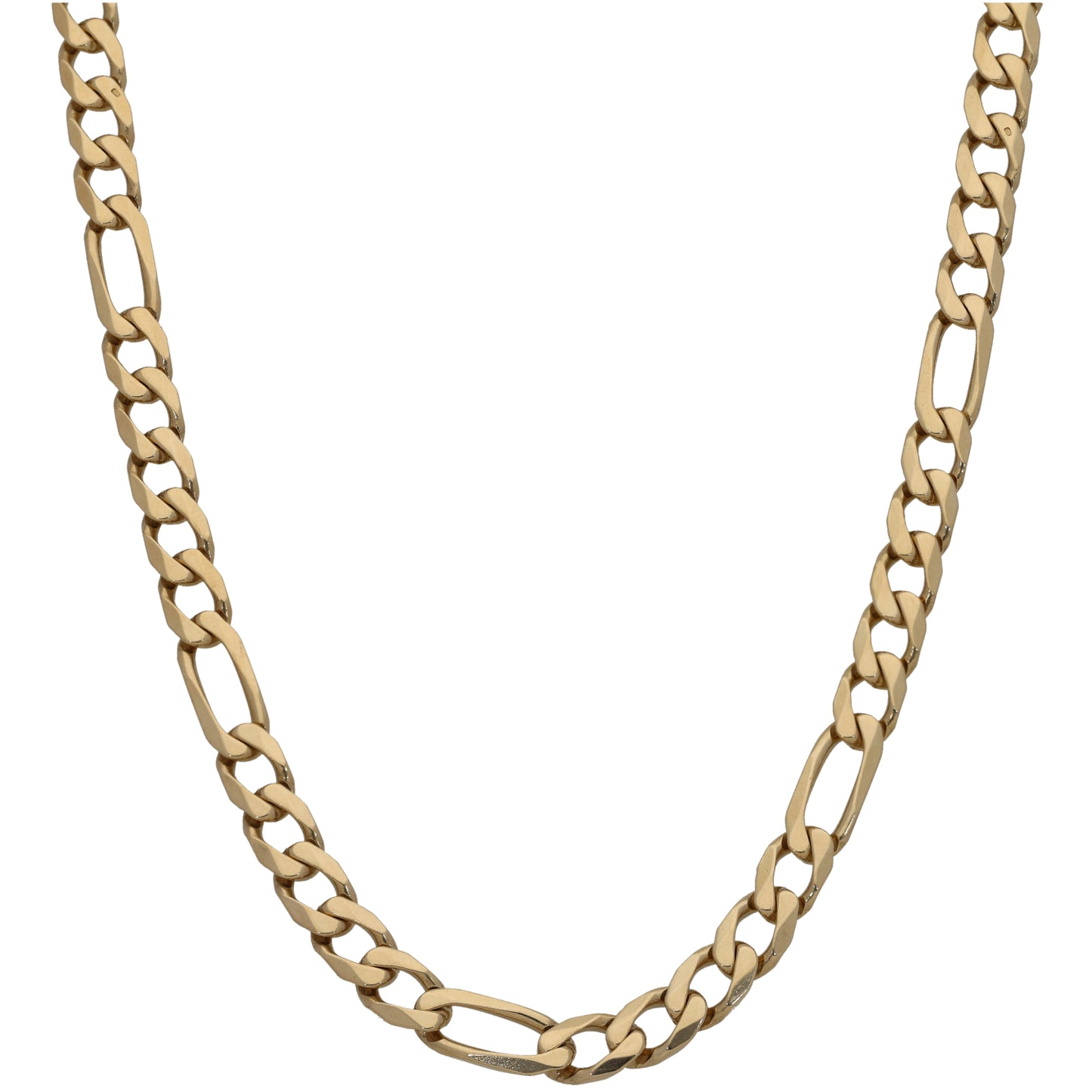 9ct Gold Figaro Chain 24"