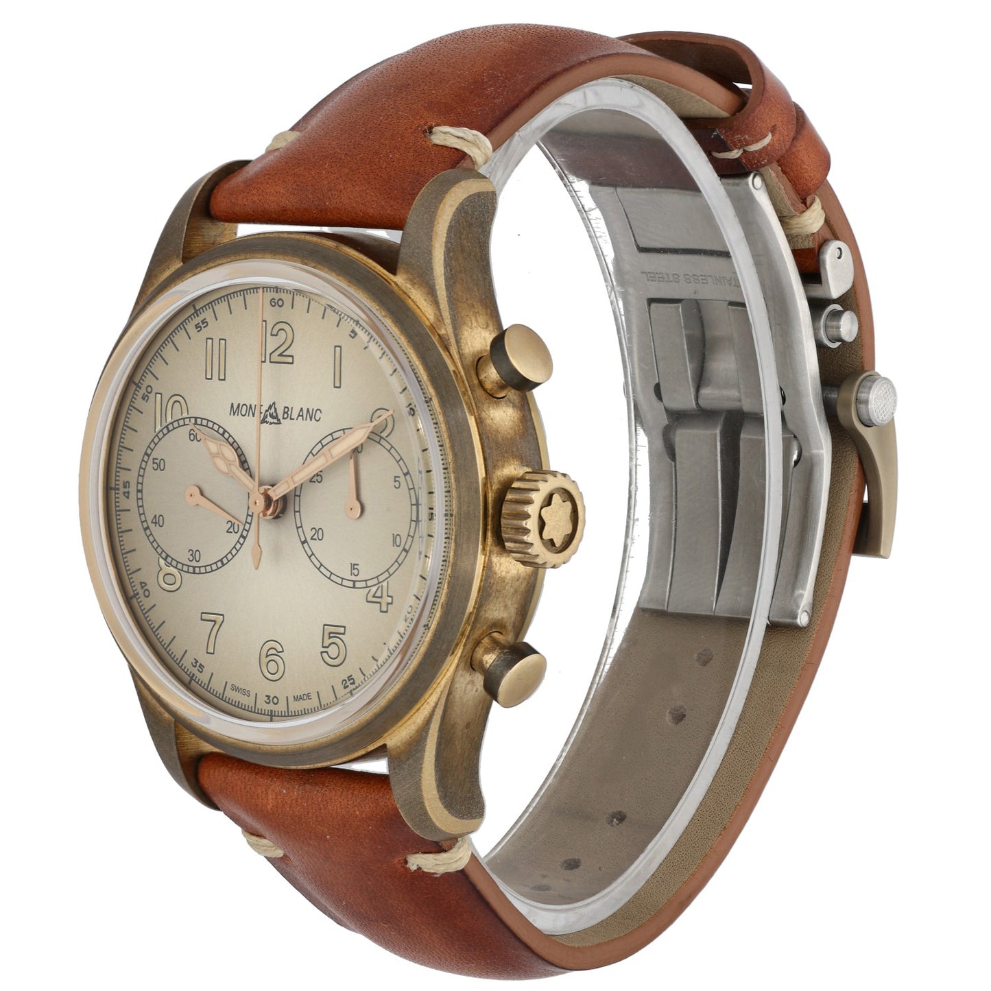Montblanc 1858 118223 42mm Bronze Watch