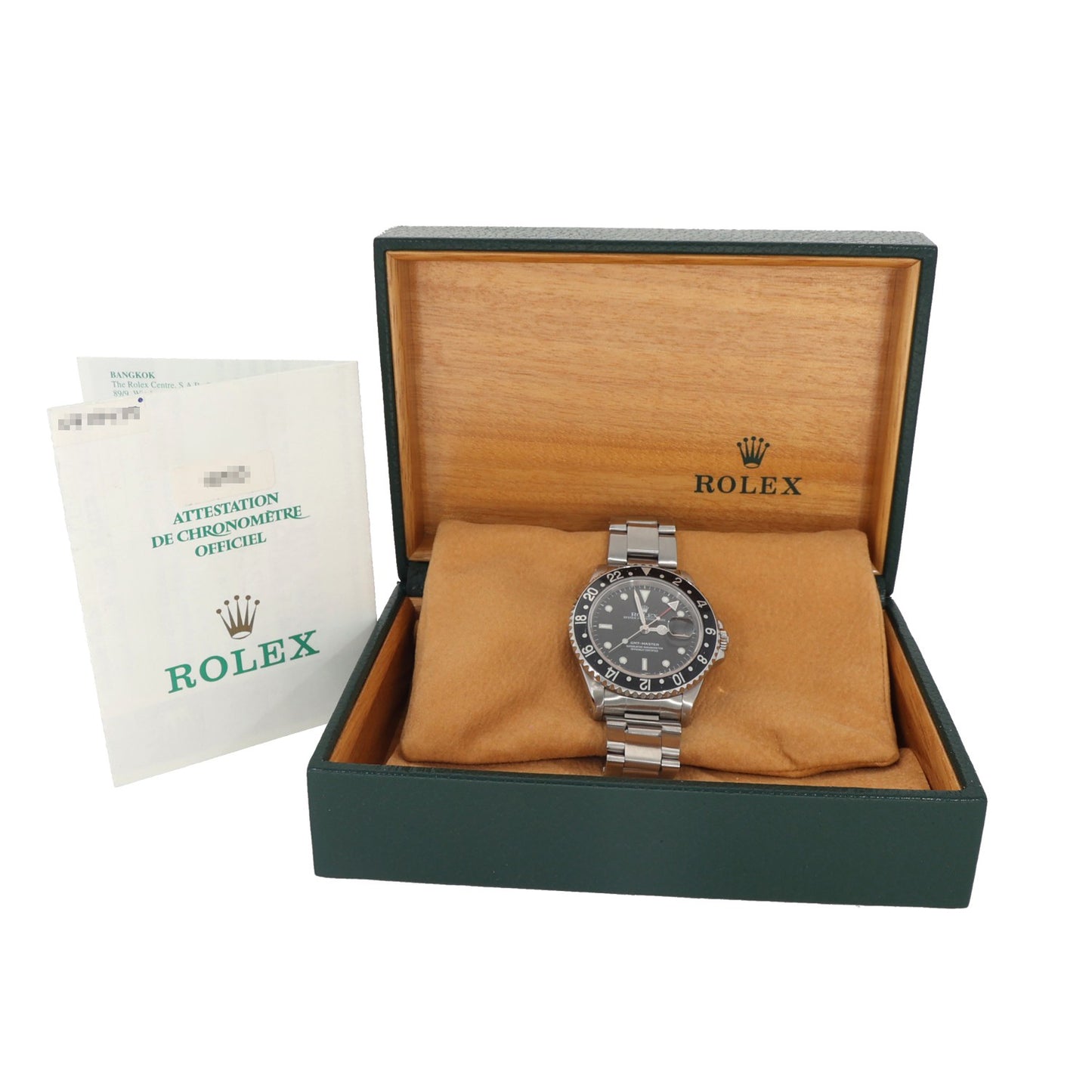 Rolex GMT Master II 16700 40mm Stainless Steel Watch