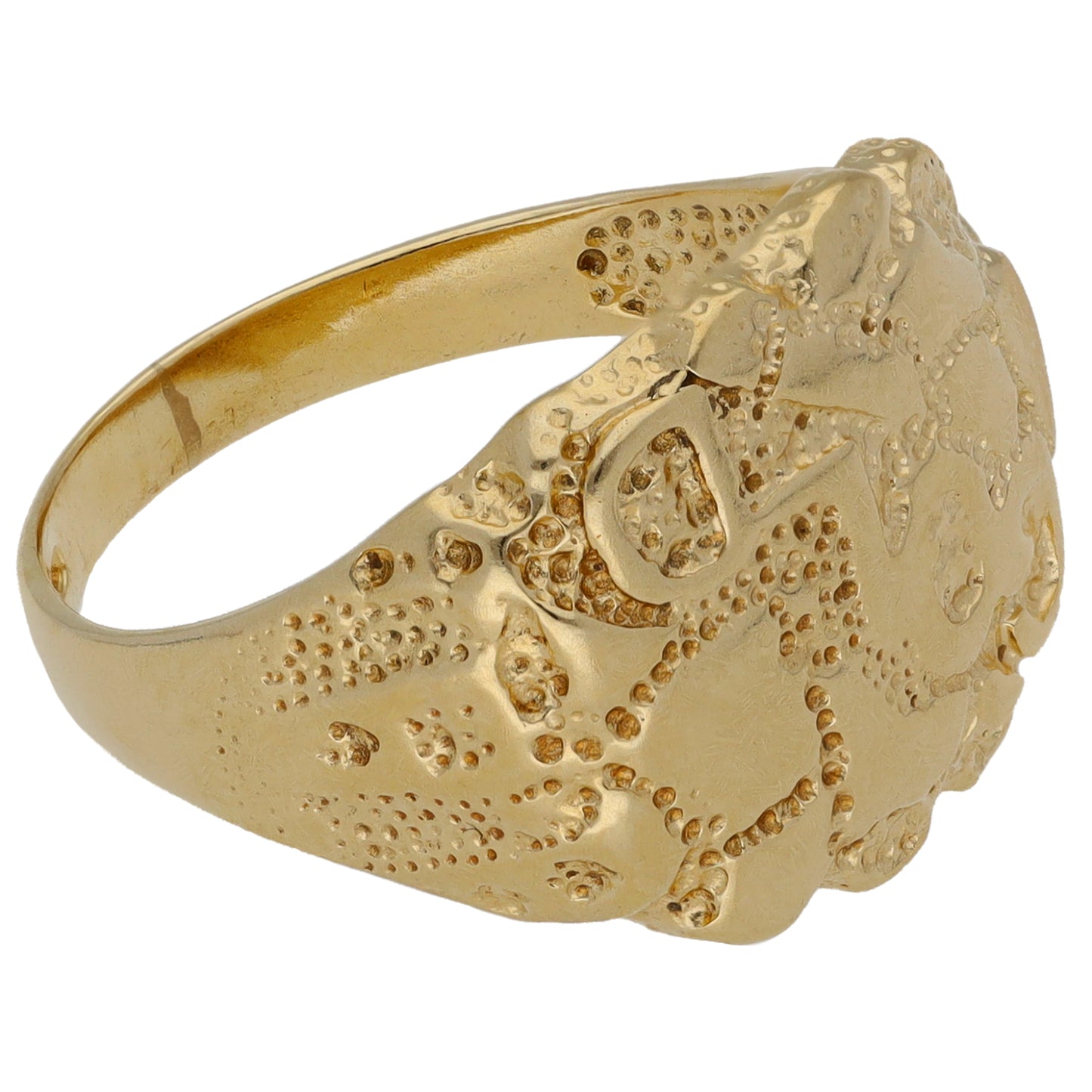9ct Gold Alternative Ring Size T