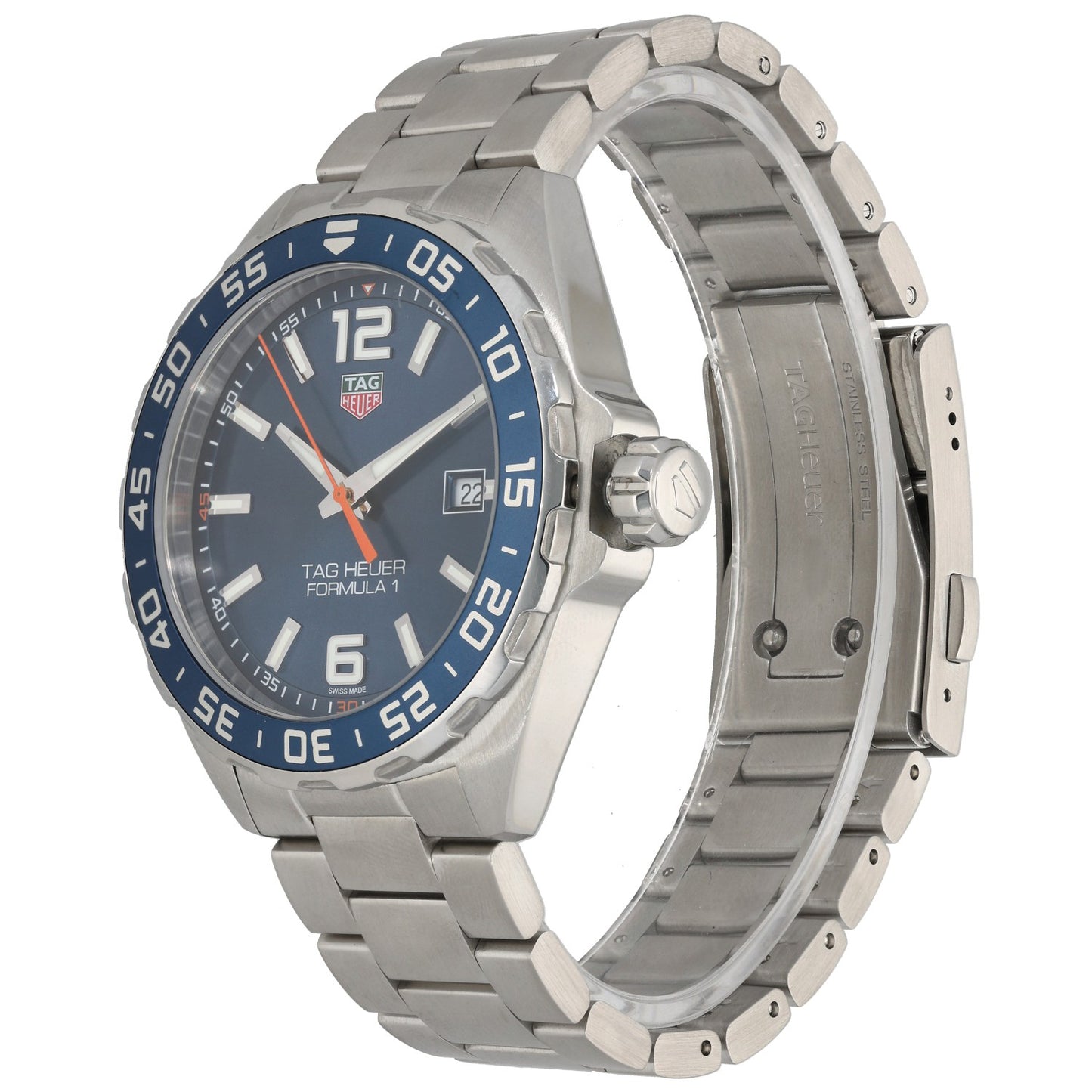 Tag Heuer Formula 1 WAZ1010 43mm Stainless Steel Watch