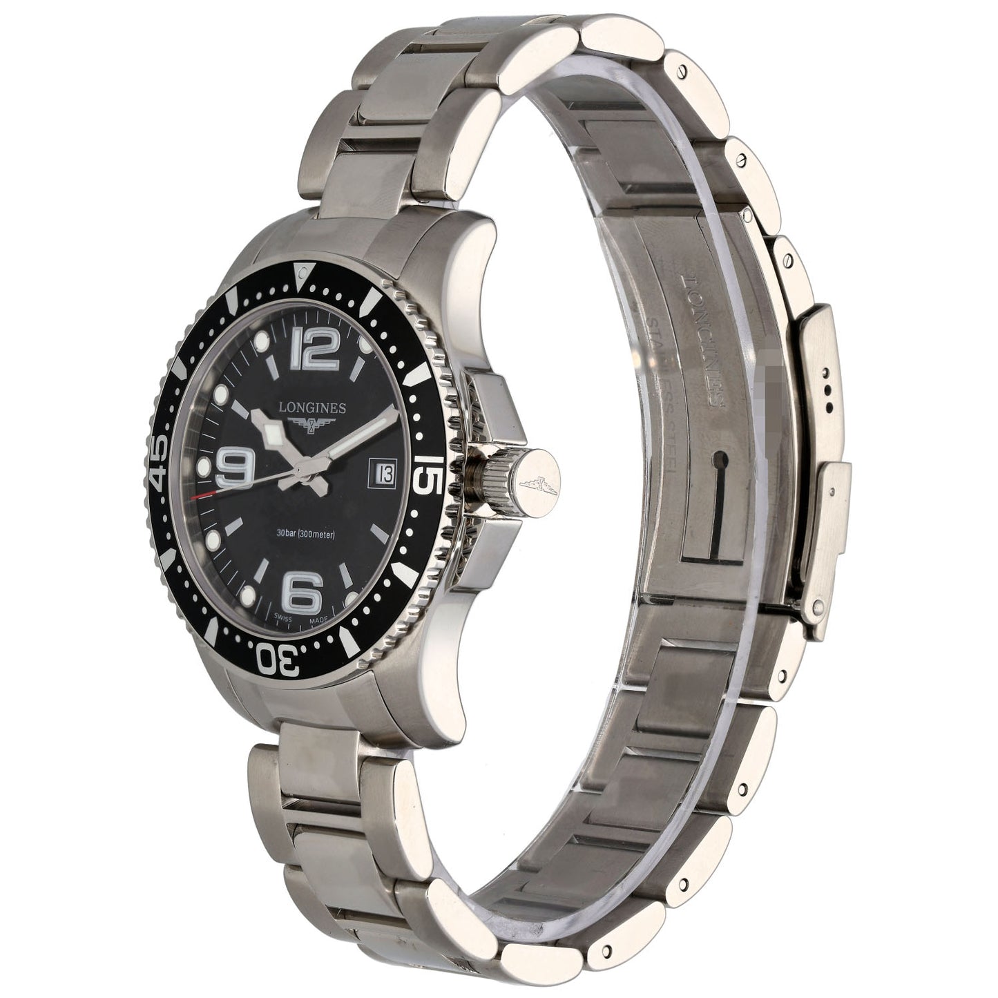 Longines Hydro Conquest L3.640.4 39mm Stainless Steel Watch